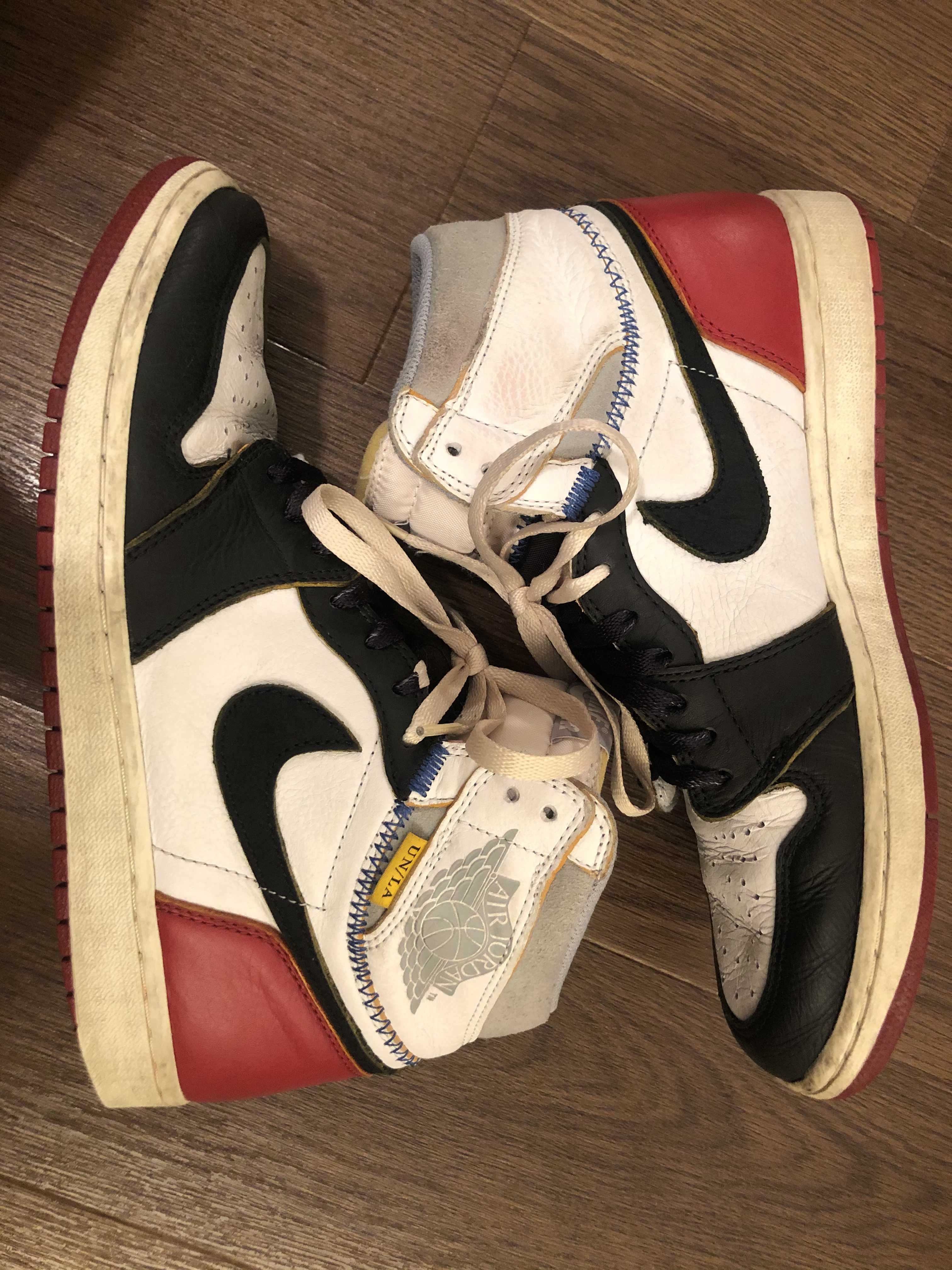 UNION × Nike Air Jordan 1 Retro High OG NRG "Varsity Red/Wolf Grey"