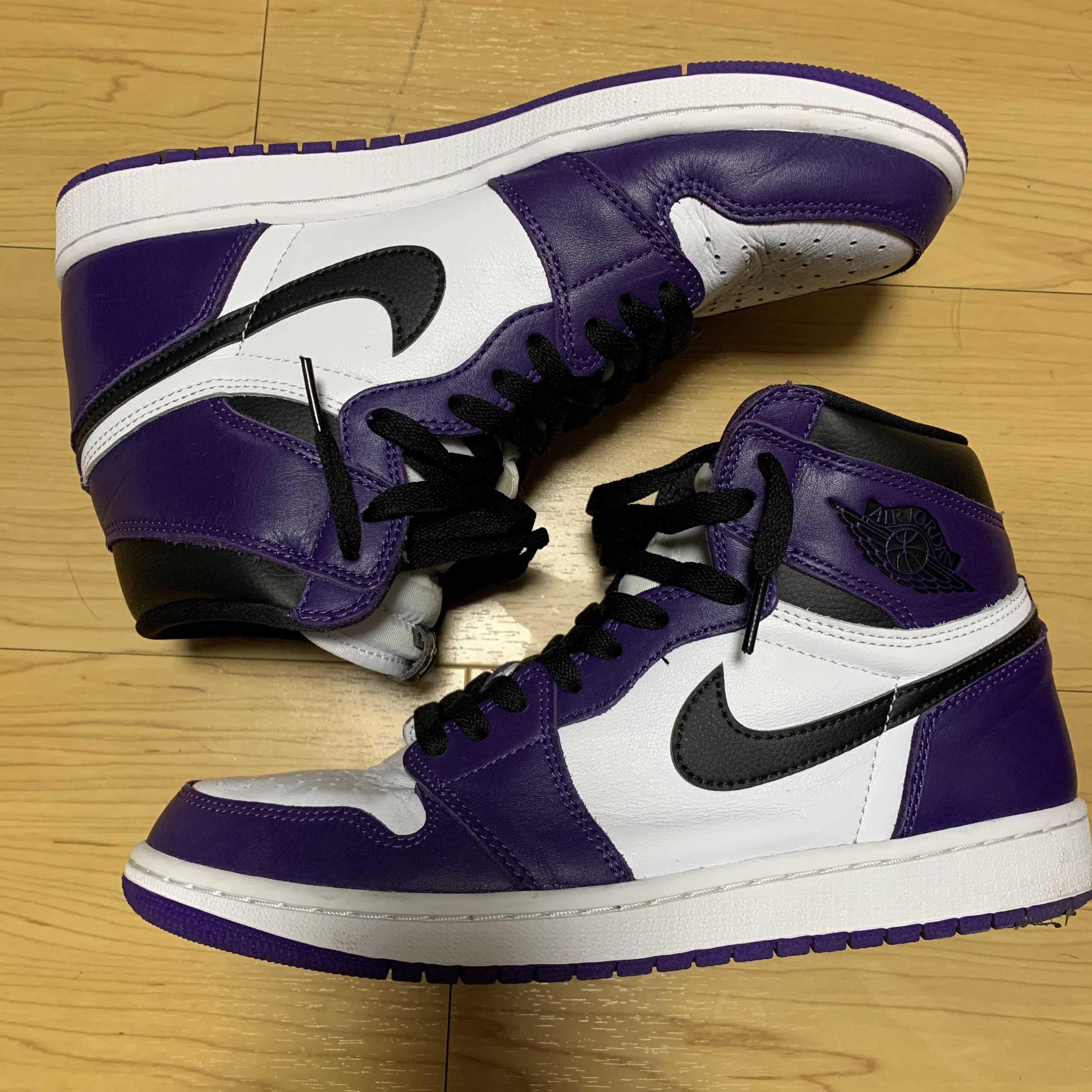 Nike Air Jordan 1 Retro High OG "Court Purple White/Black" (2020)