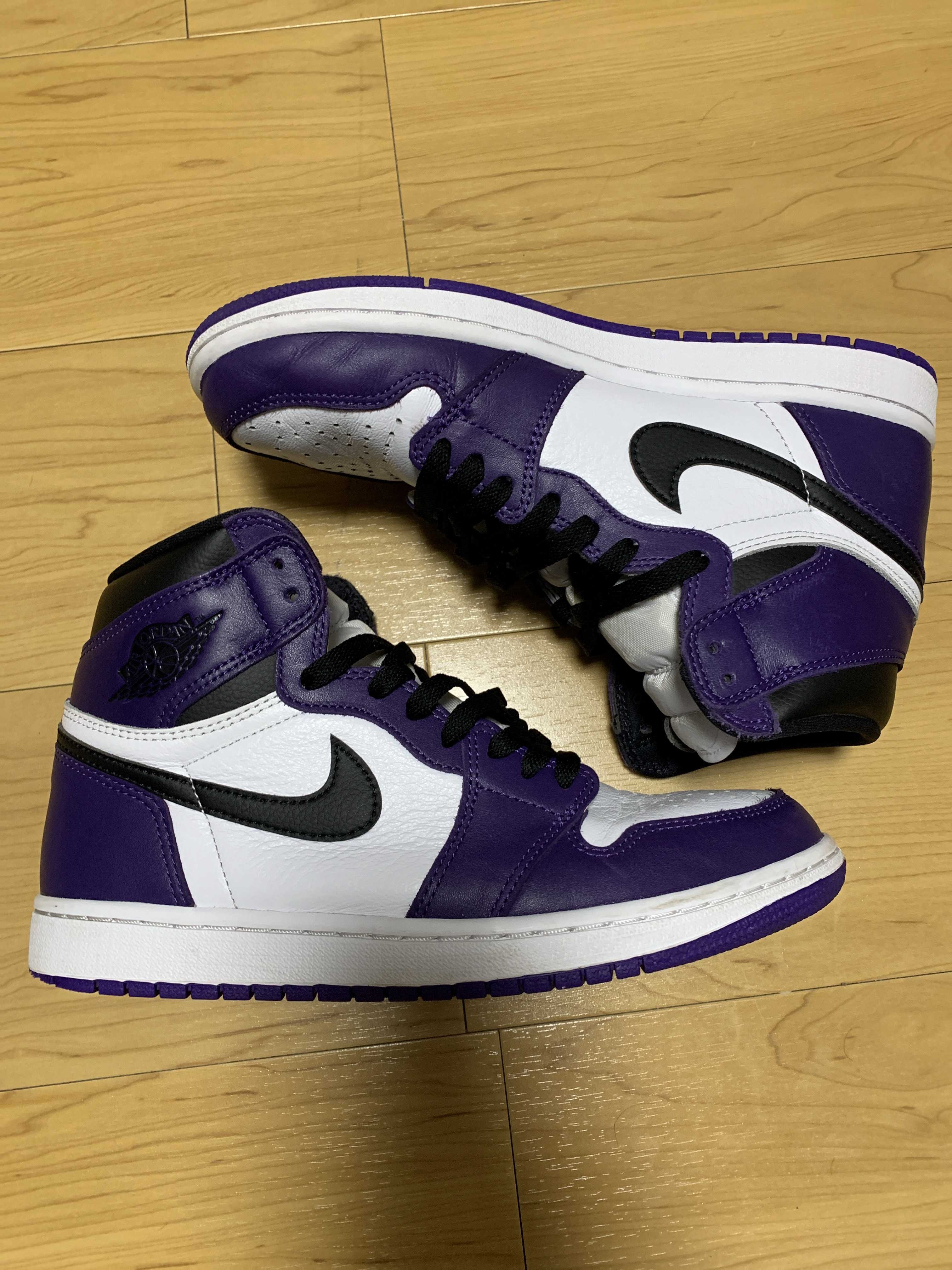 Nike Air Jordan 1 Retro High OG "Court Purple White/Black" (2020)