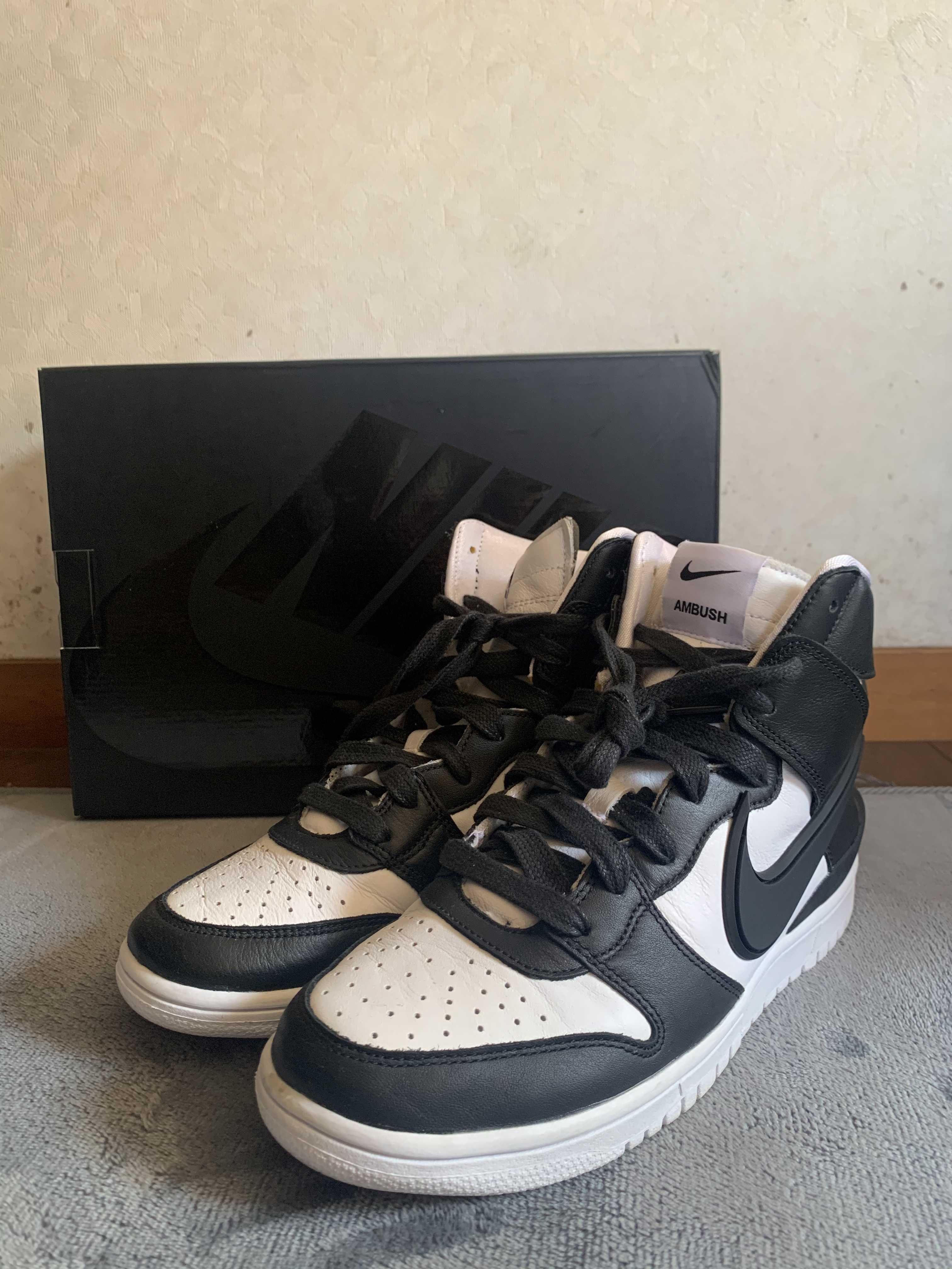 AMBUSH × Nike Dunk High "Black"