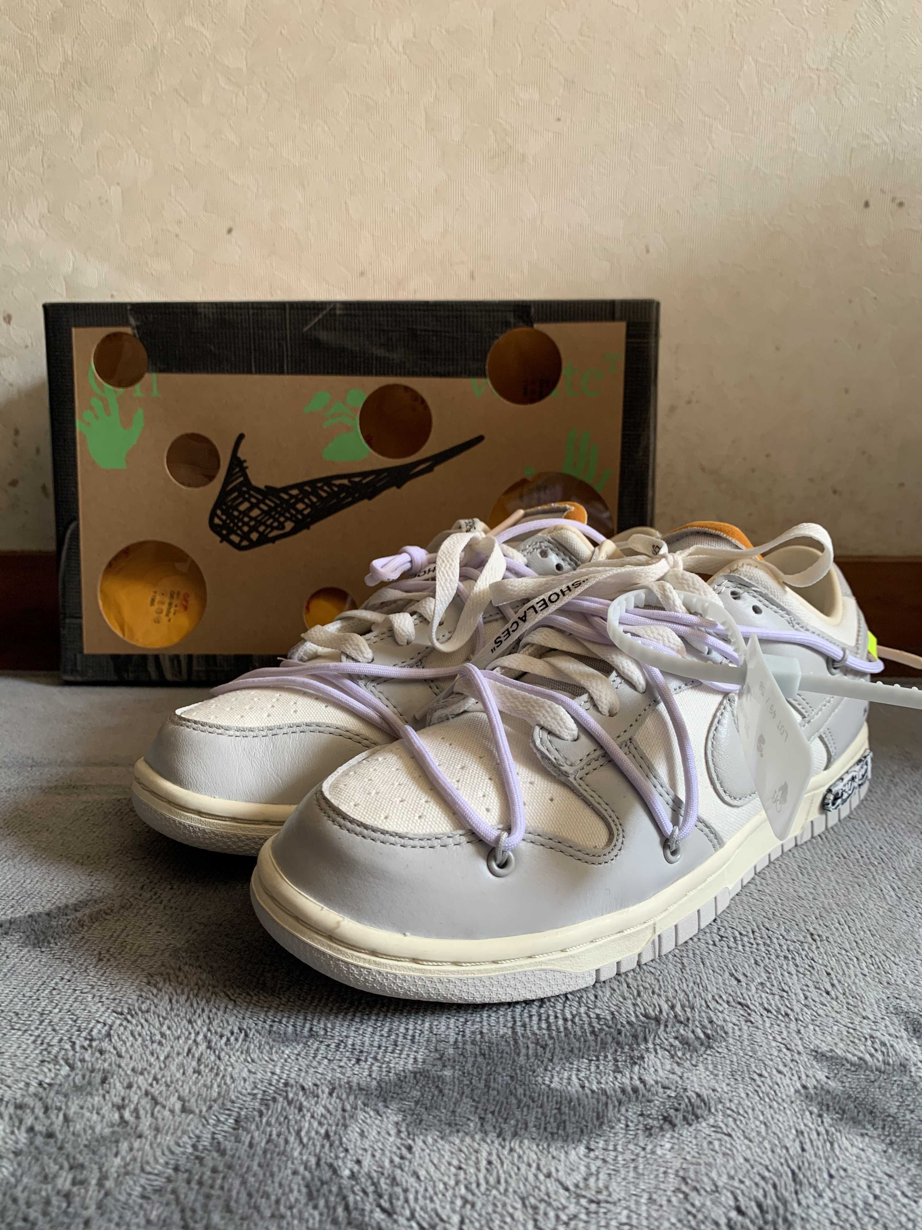 Off-White × Nike Dunk Low 1 of 50 "Lot.49"