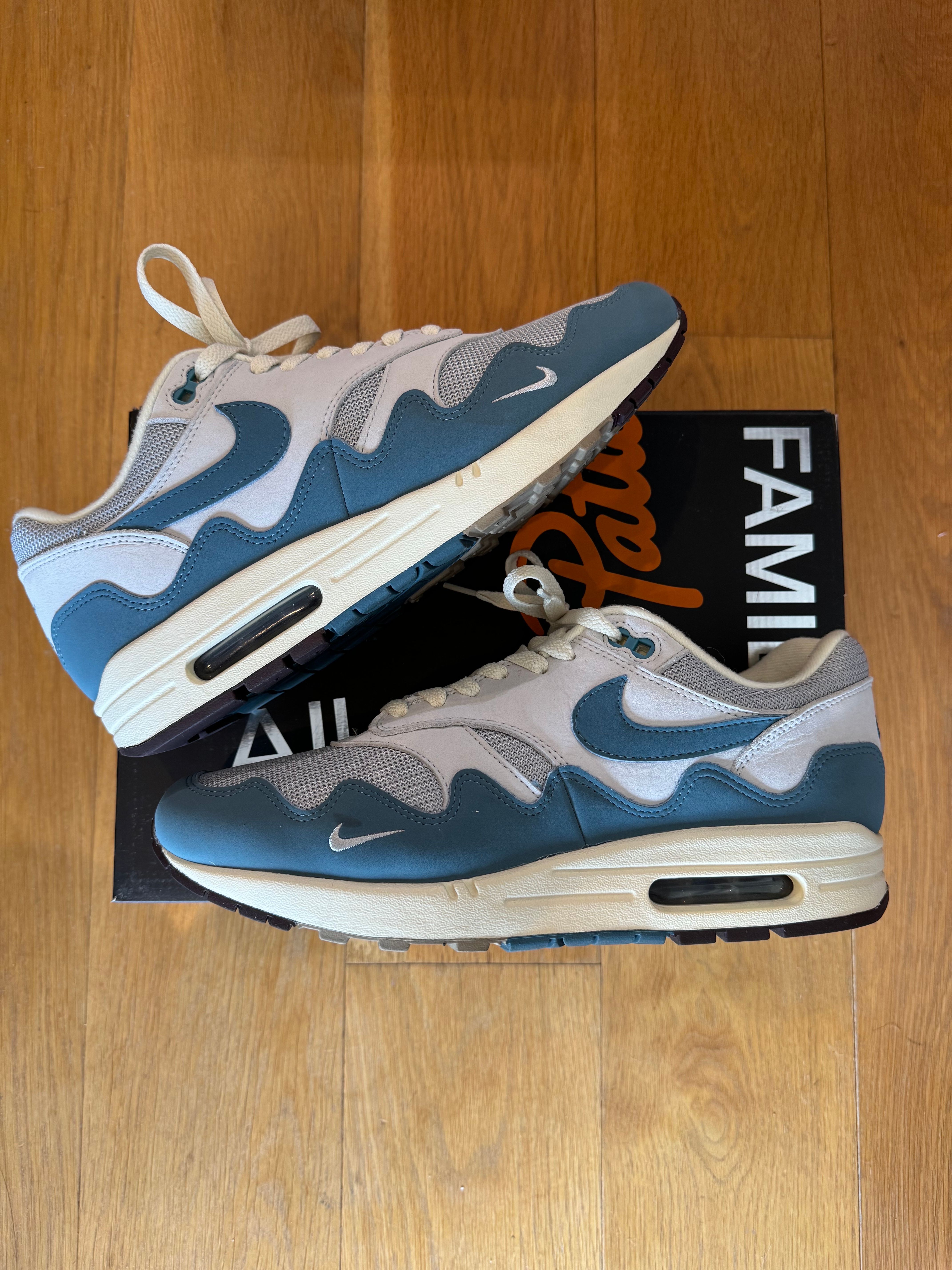Patta × Nike Air Max 1 "Noise Aqua"