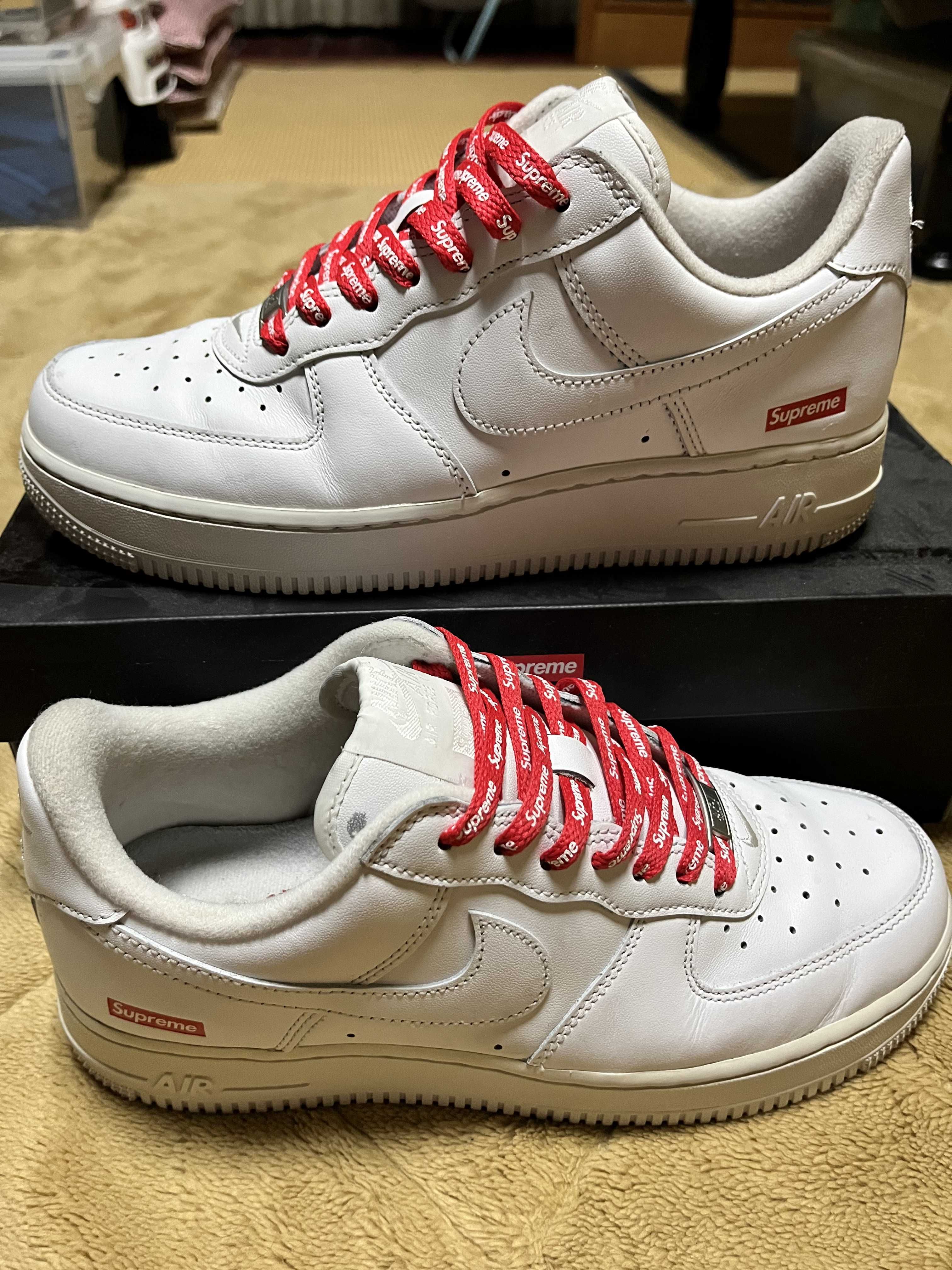 Supreme × Nike Air Force 1 Low "White"
