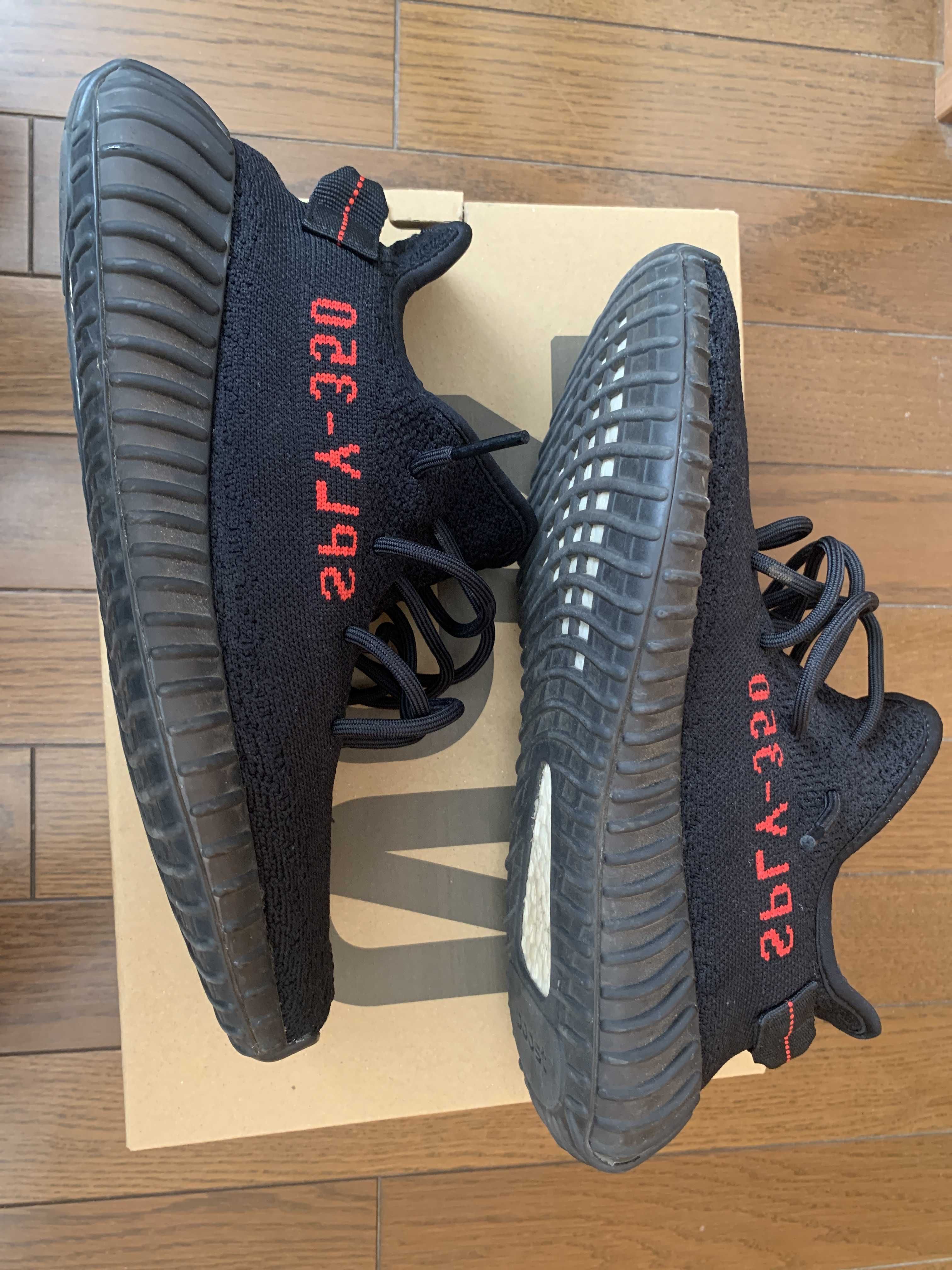 adidas YEEZY Boost 350 V2 "Core Black/Red" (2020)