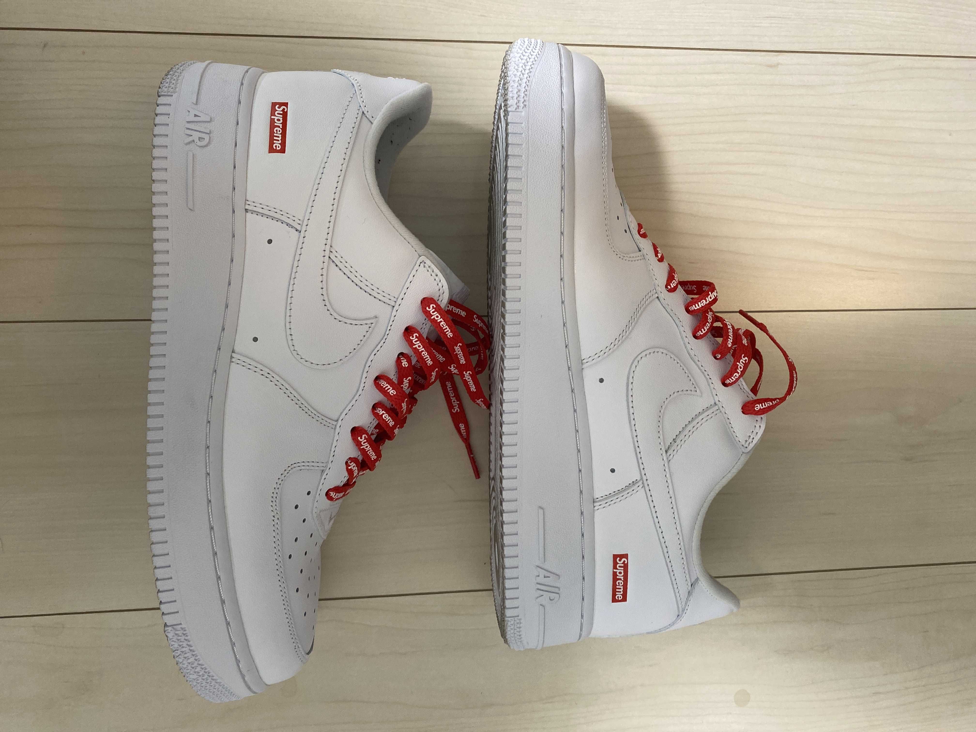 Supreme × Nike Air Force 1 Low "White"
