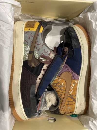 Travis Scott × Nike Air Force 1 Low Cactus Jack "Multi Color"