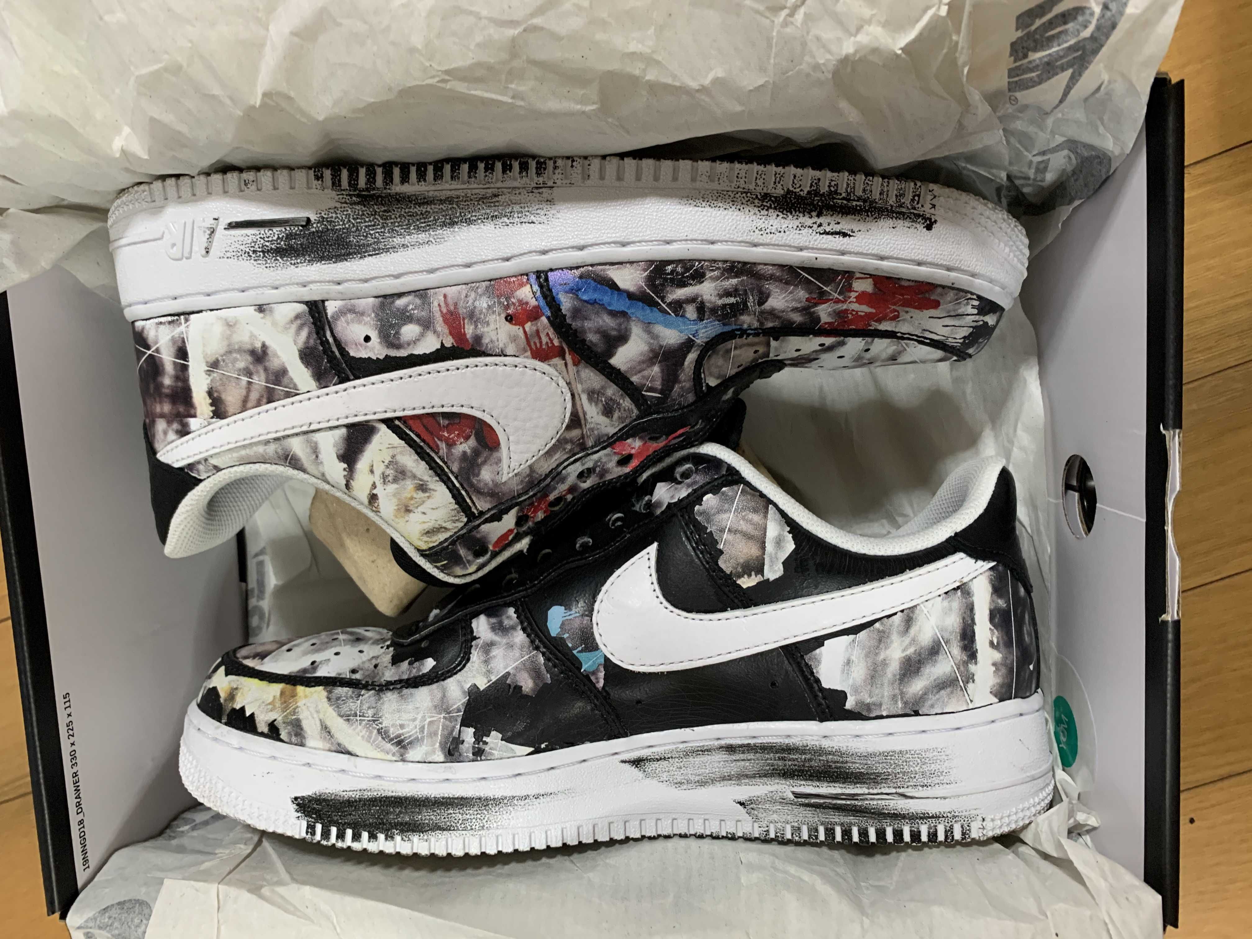 PEACEMINUSONE × Nike Air Force 1 Low Para Noise "Black" / G-DRAGON