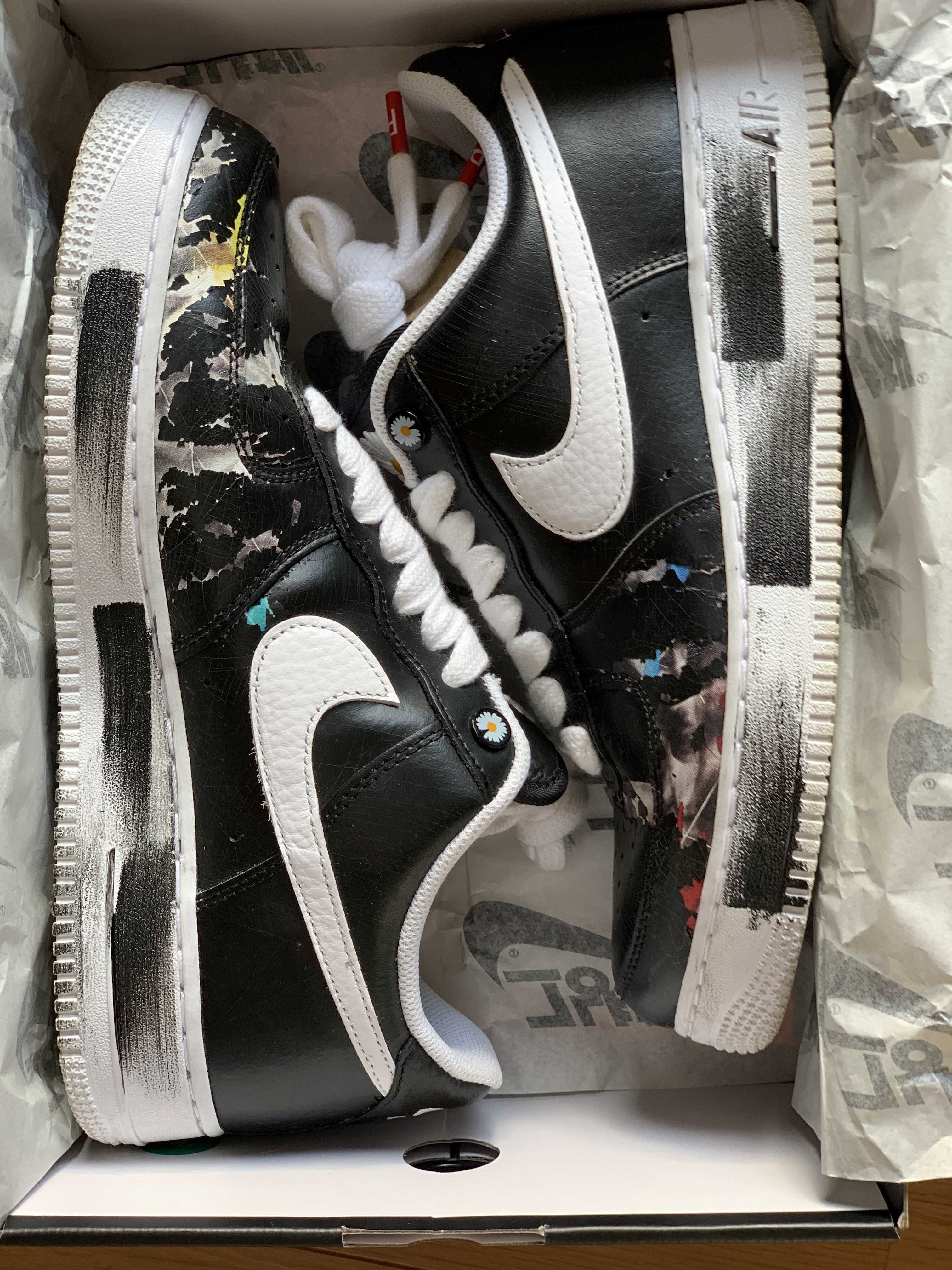 PEACEMINUSONE × Nike Air Force 1 Low Para Noise "Black" / G-DRAGON