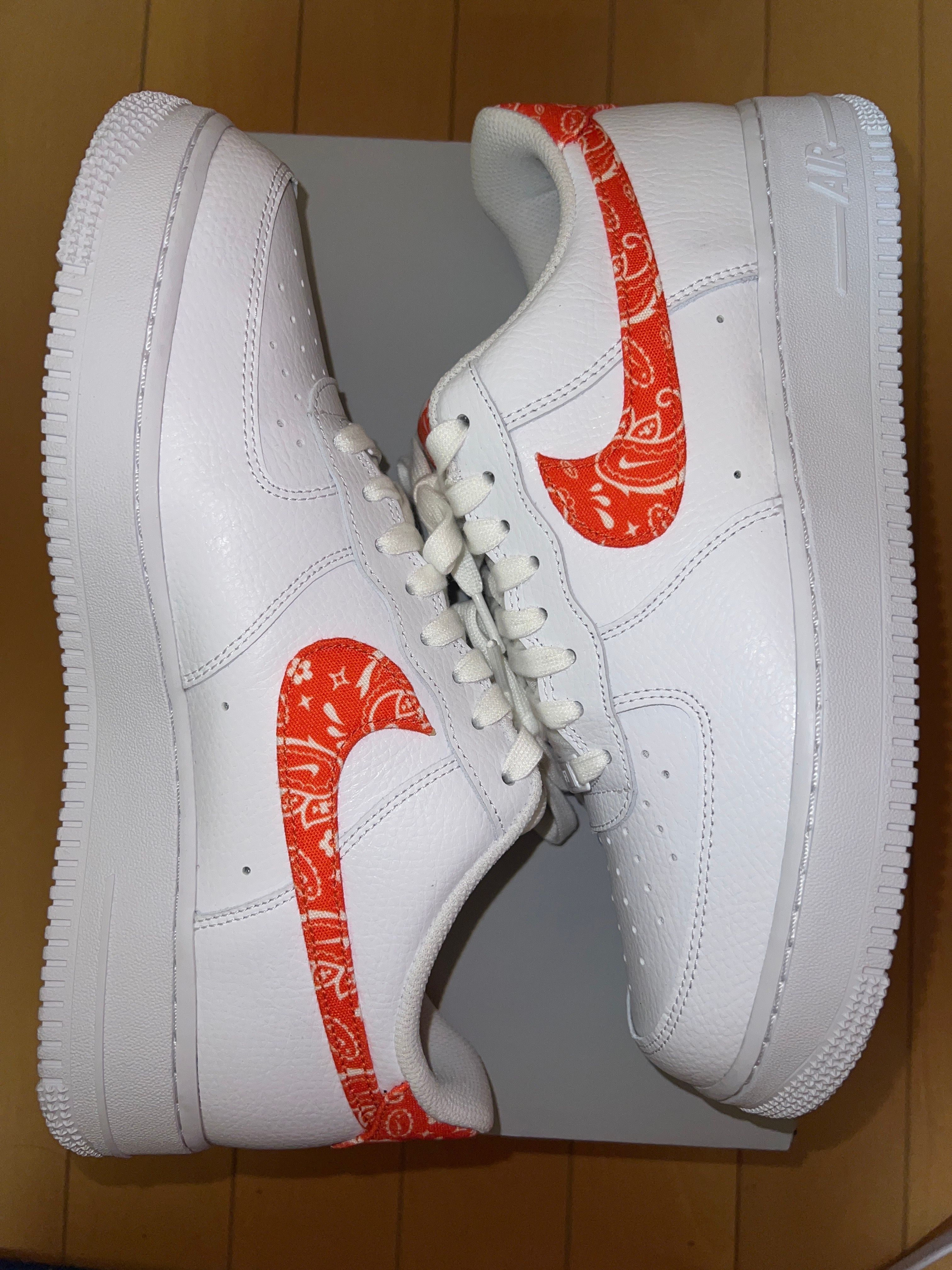 Nike Women's Air Force 1 Low '07 Essential "Orange Paisley"