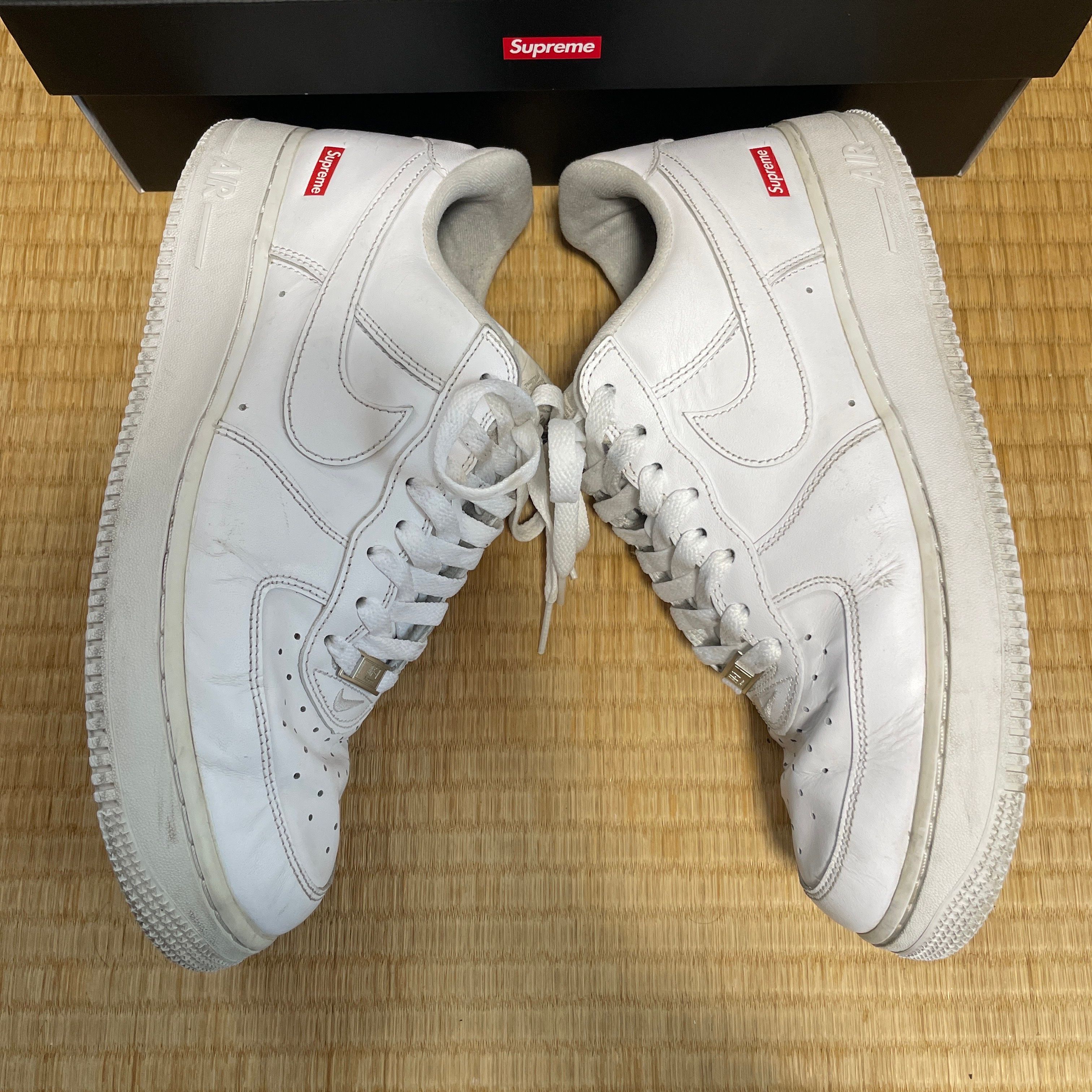Supreme × Nike Air Force 1 Low "White"