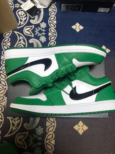 Nike Air Jordan 1 Low "Pine Green/White"