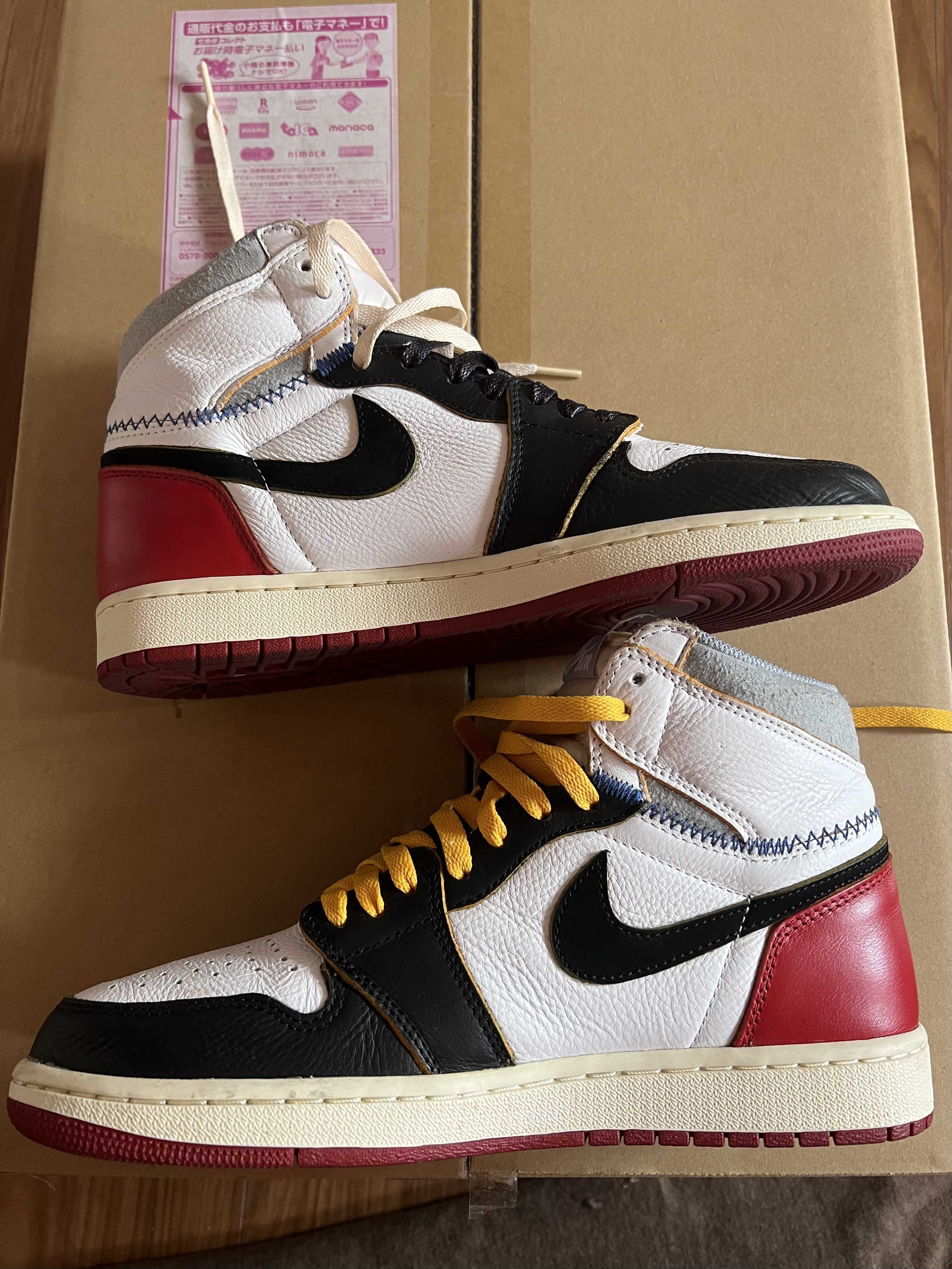 UNION × Nike Air Jordan 1 Retro High OG NRG "Varsity Red/Wolf Grey"