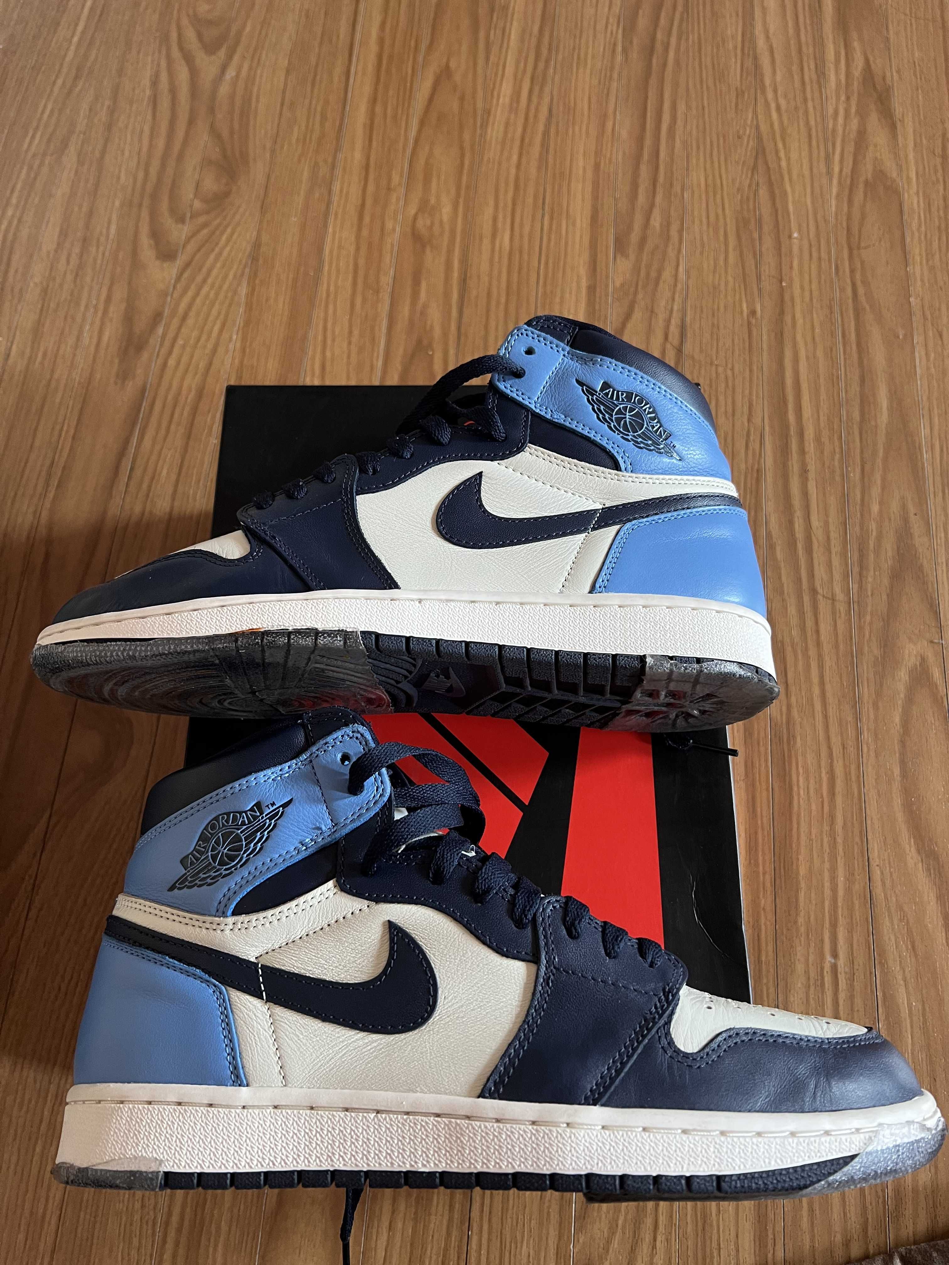 Nike Air Jordan 1 Retro High OG "Obsidian/University Blue"