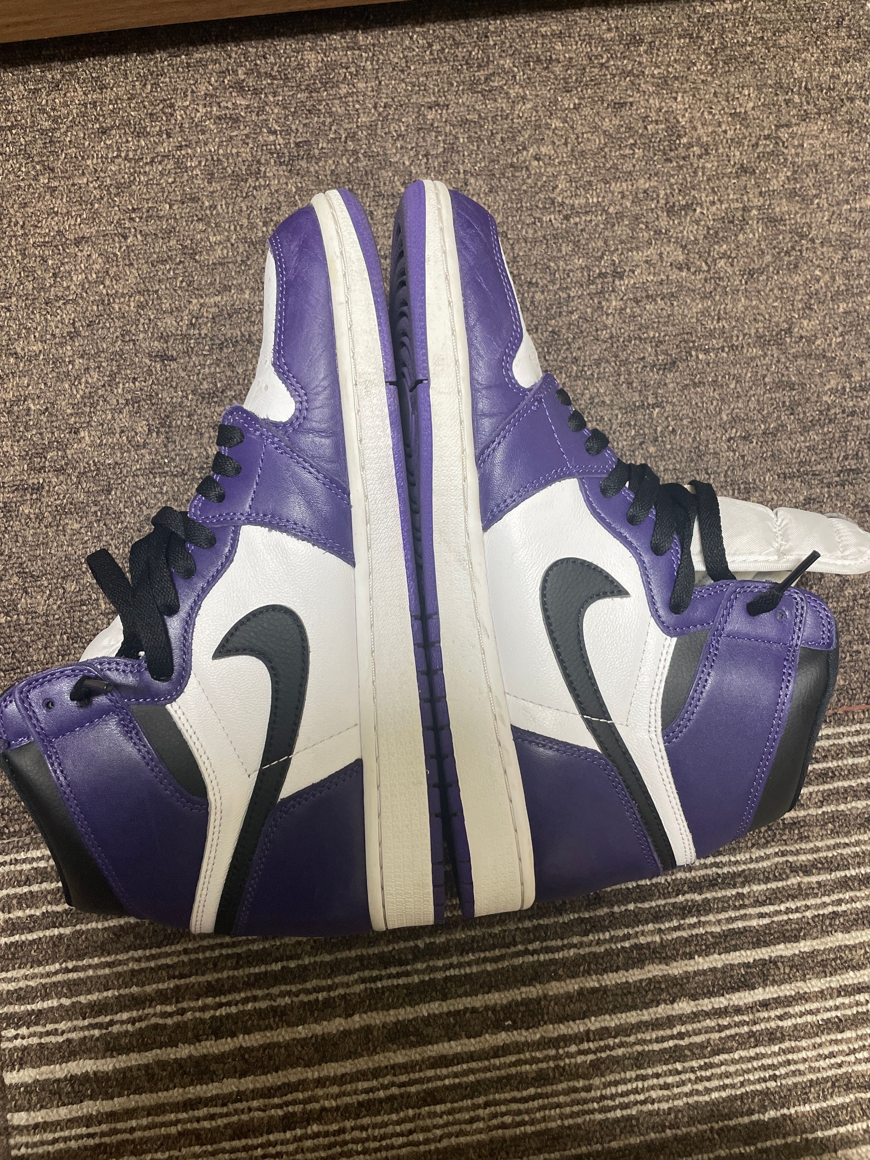 Nike Air Jordan 1 Retro High OG "Court Purple White/Black" (2020)
