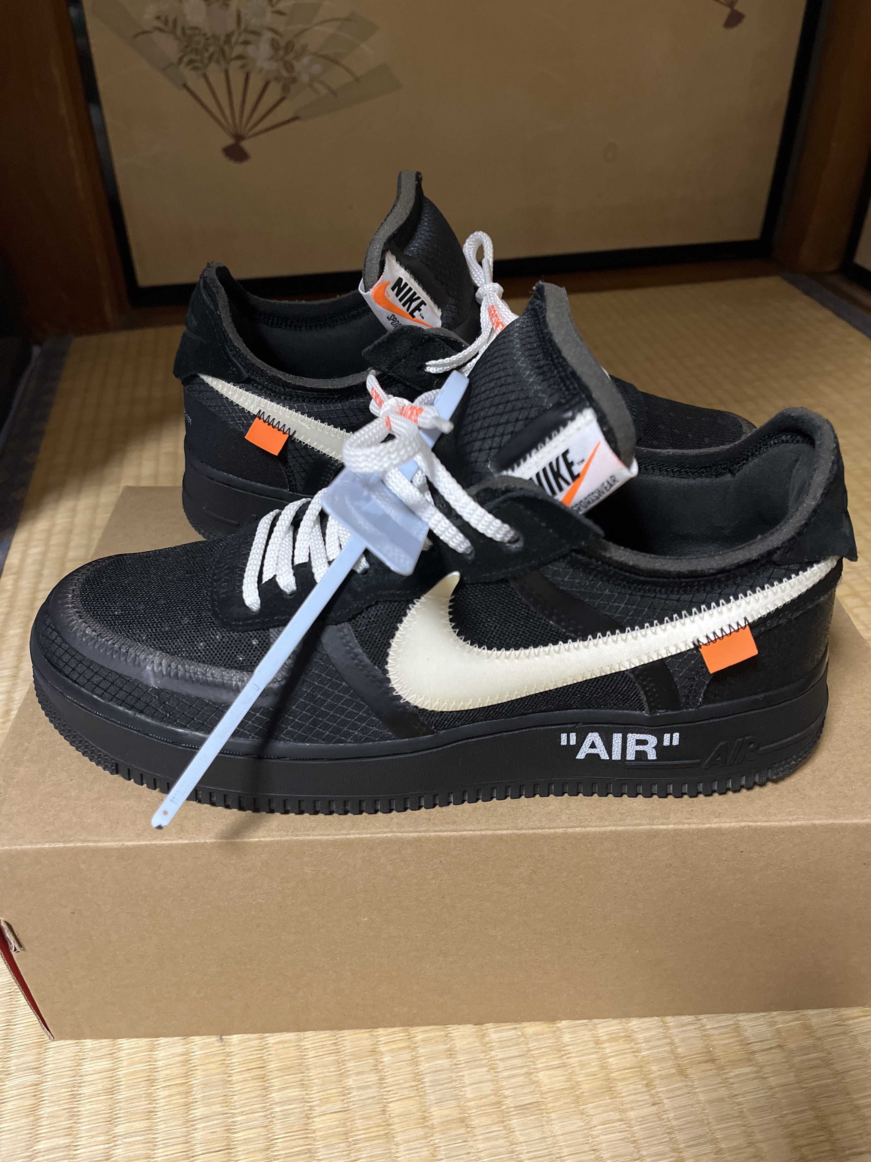 Off-White × Nike Air Force 1 Low "Black"