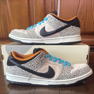 Nike SB Dunk Low Pro Electric Safari "Phantom and Black"