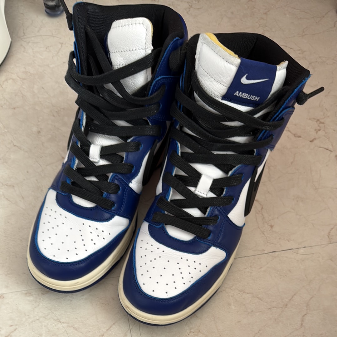 Ambush × Nike Dunk High "Deep Royal"