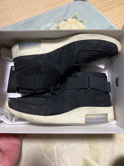 FEAR OF GOD × Nike Air Fear Of God Raid "Black"