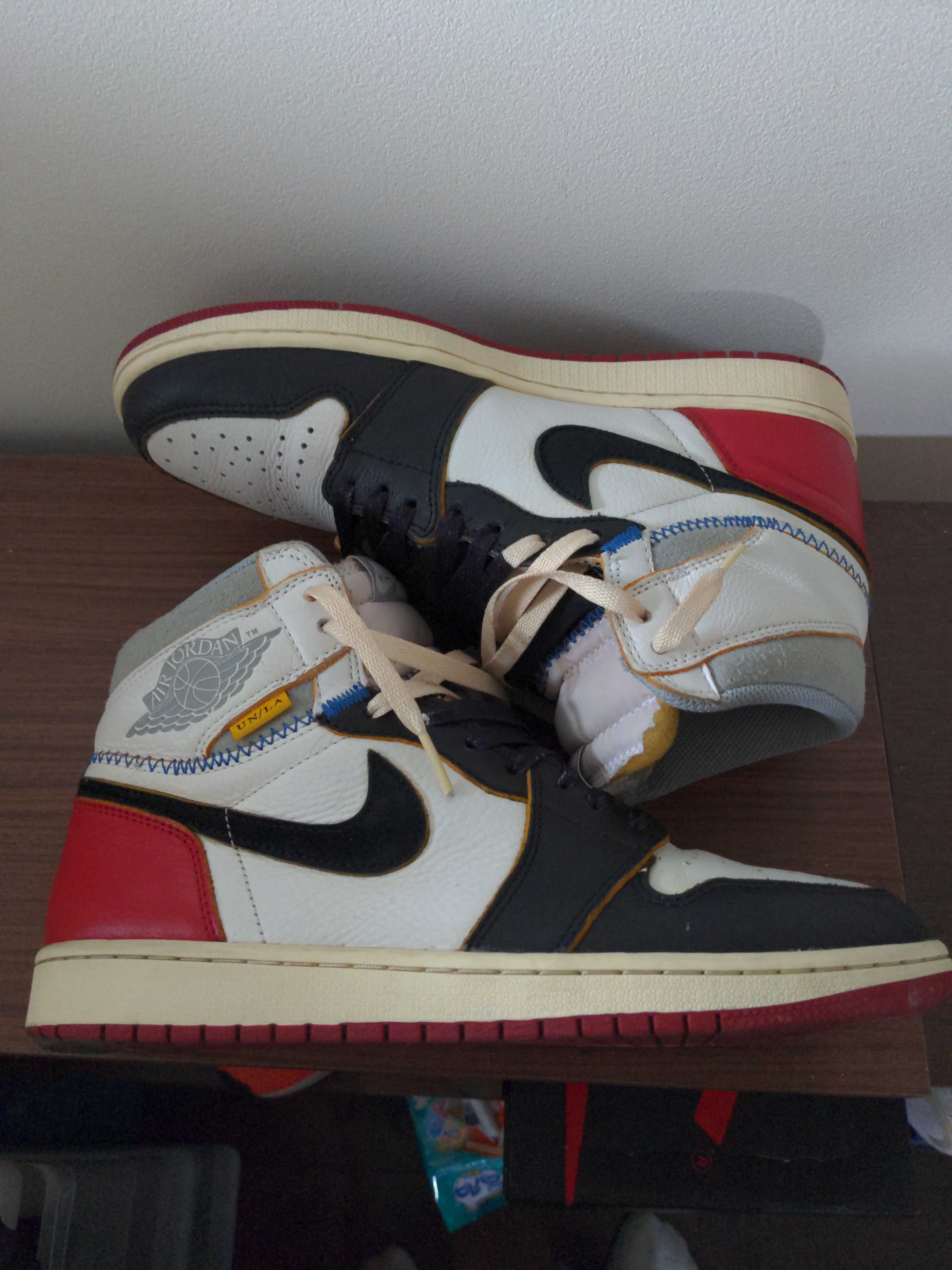 UNION × Nike Air Jordan 1 Retro High OG NRG "Varsity Red/Wolf Grey"