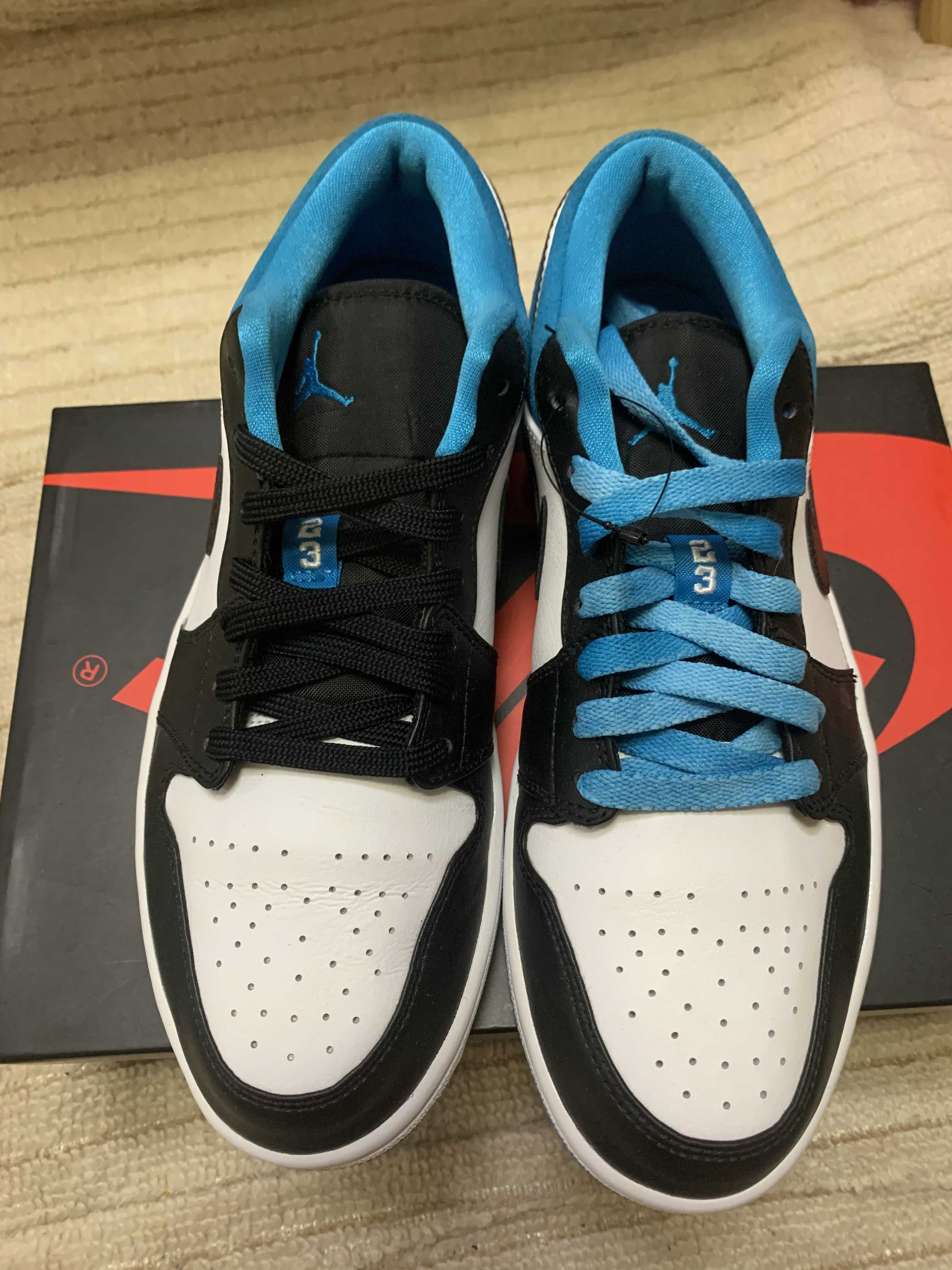 Nike Air Jordan 1 Low SE "Black/Laser Blue/White"