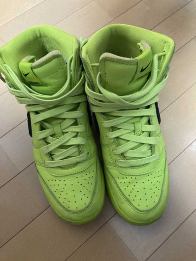 AMBUSH × NIKE DUNK HIGH "FLASH LIME"
