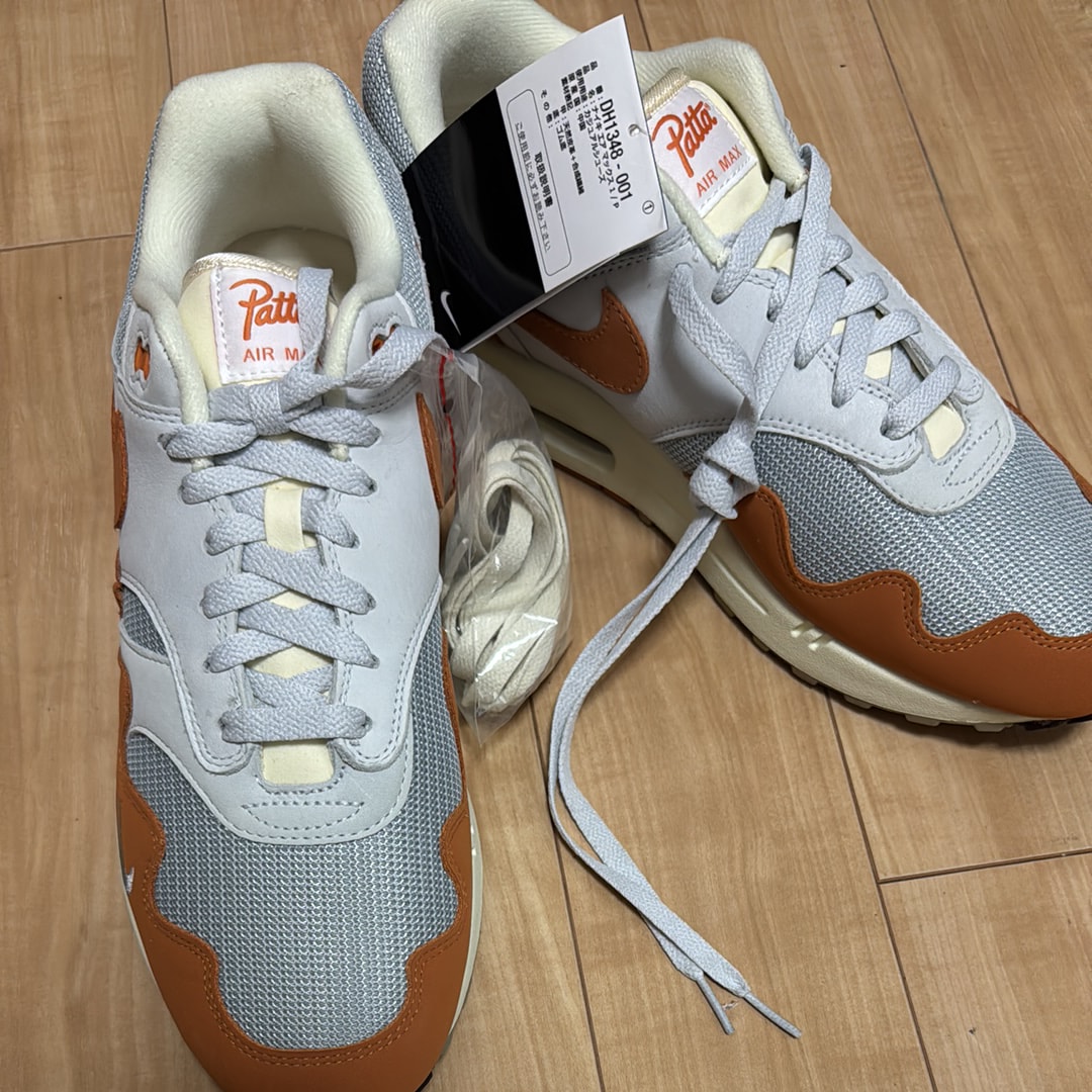 パタ × ナイキ エアマックス 1 "モナーク"