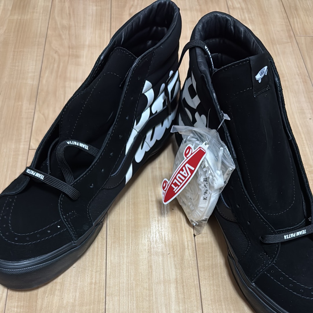 パタ × バンズ ボルト LX SK8-ハイ "ブラック"