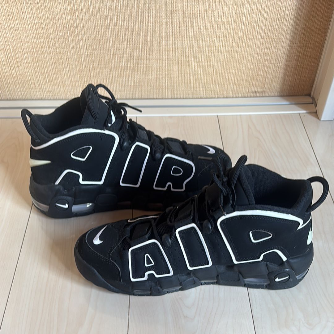 NIKE AIR MORE UPTEMPO "BLACK/WHITE"(2016)
