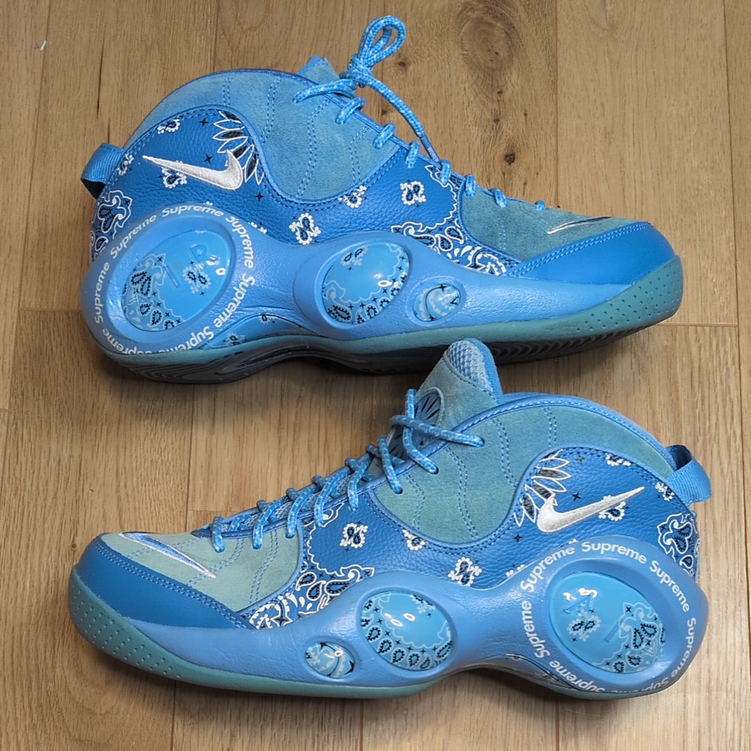 Supreme × Nike Air Zoom Flight 95 SP "University Blue/White"