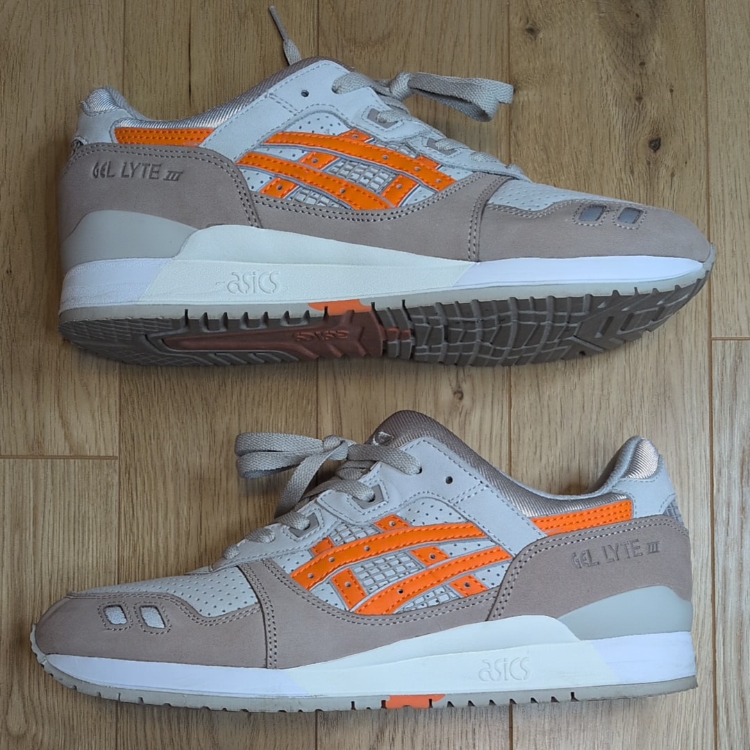 KITH × Asics Gel Lyte 3 Remastered "Super Orange"