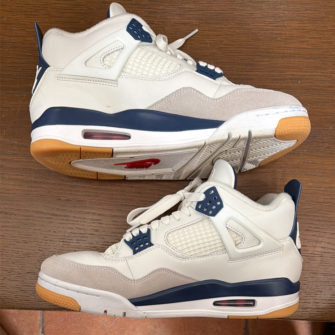 Nike SB Air Jordan 4 Retro SP "Summit White/Navy"