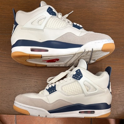 Nike SB Air Jordan 4 Retro SP "Summit White/Navy"