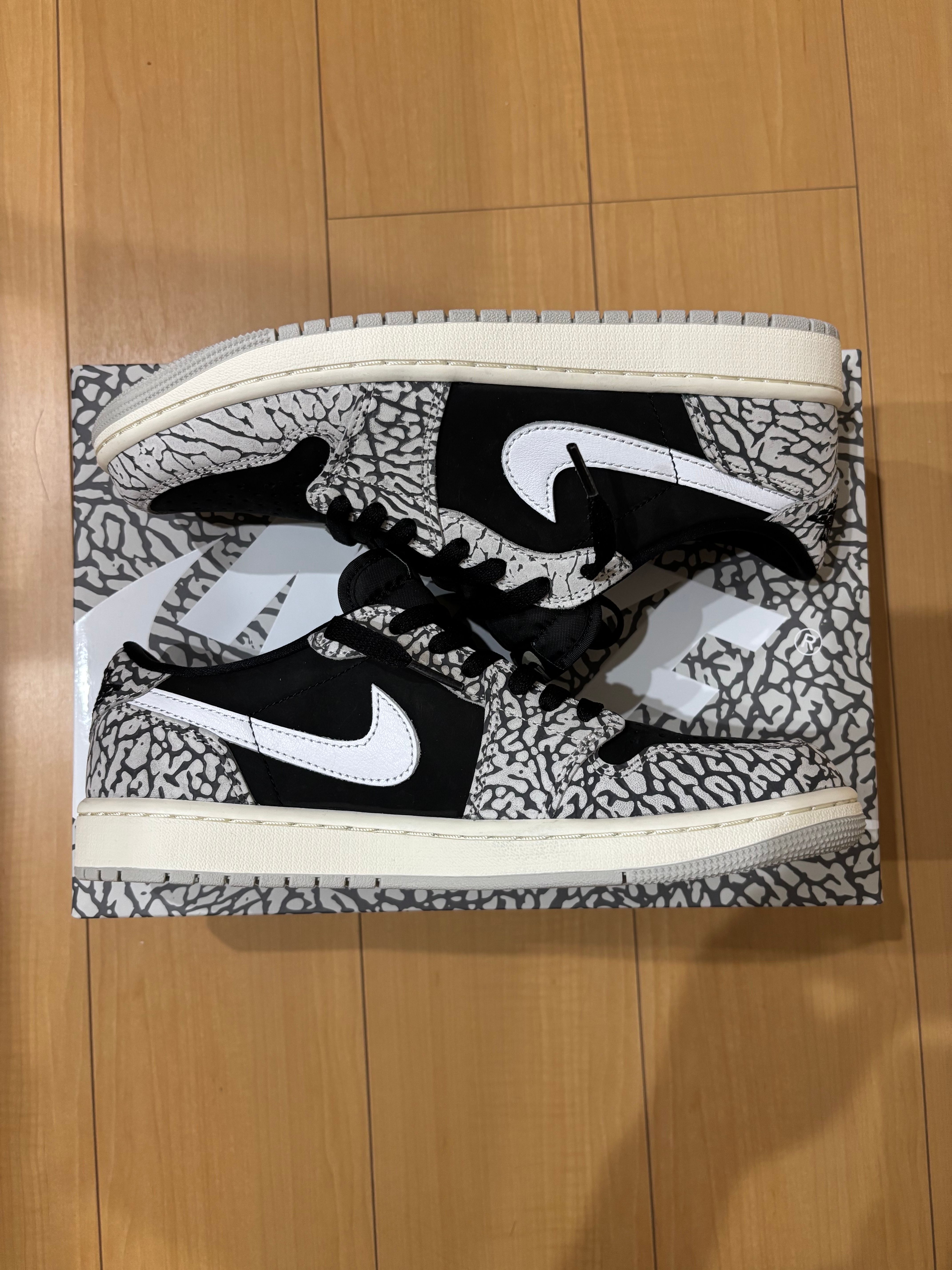 Nike Air Jordan 1 Retro Low OG "Black Cement"