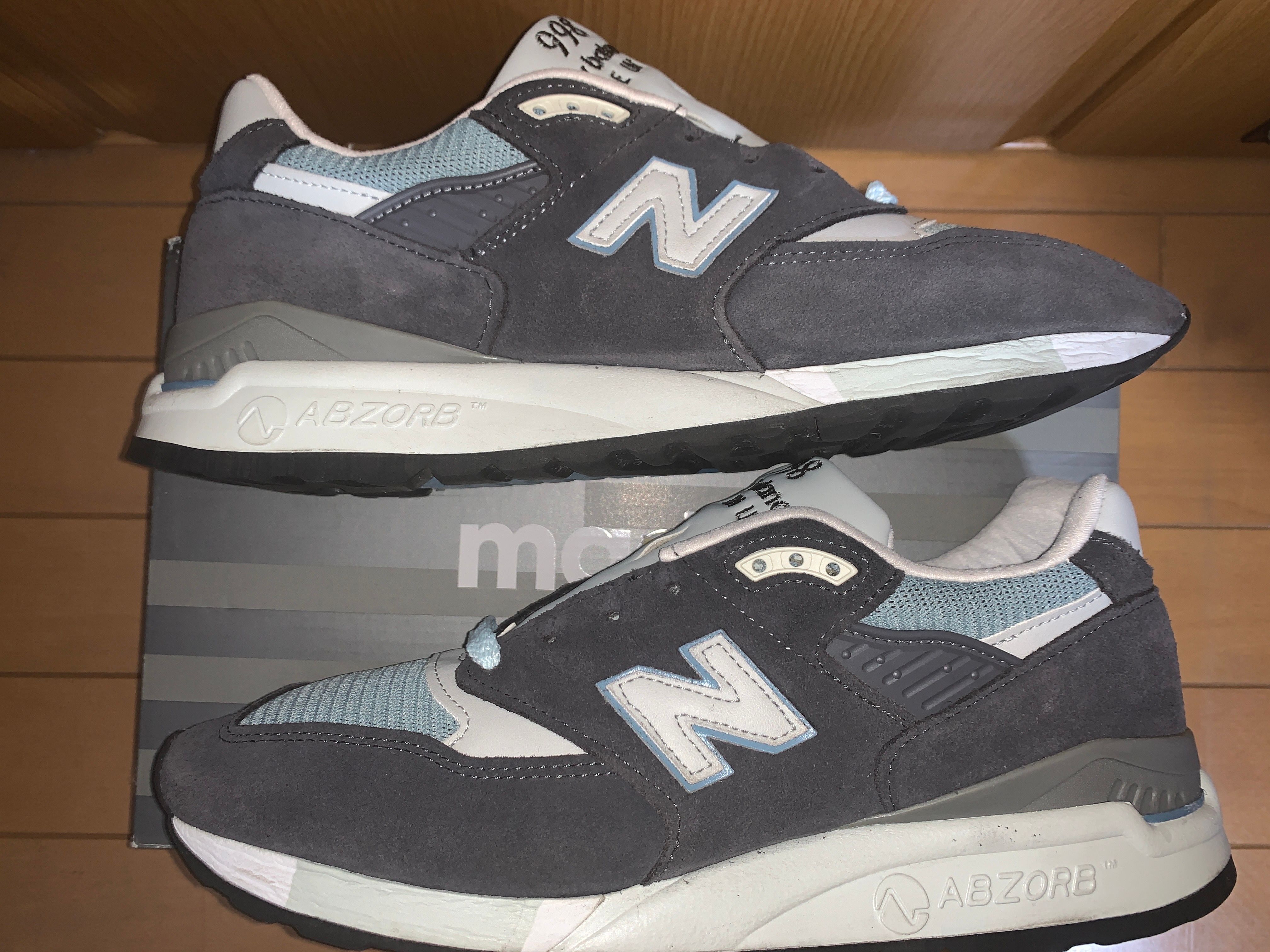 KITH × New Balance 998 "Steel Blue"