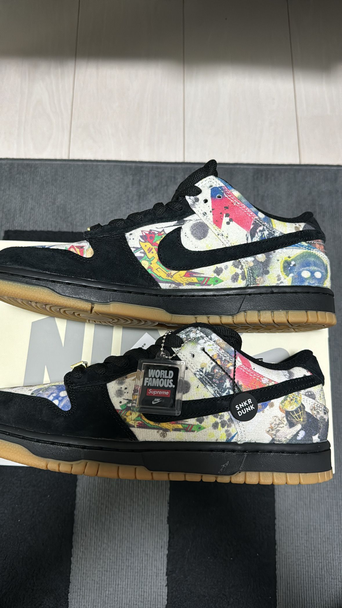 Supreme × Nike SB Dunk Low "Rammellzee"