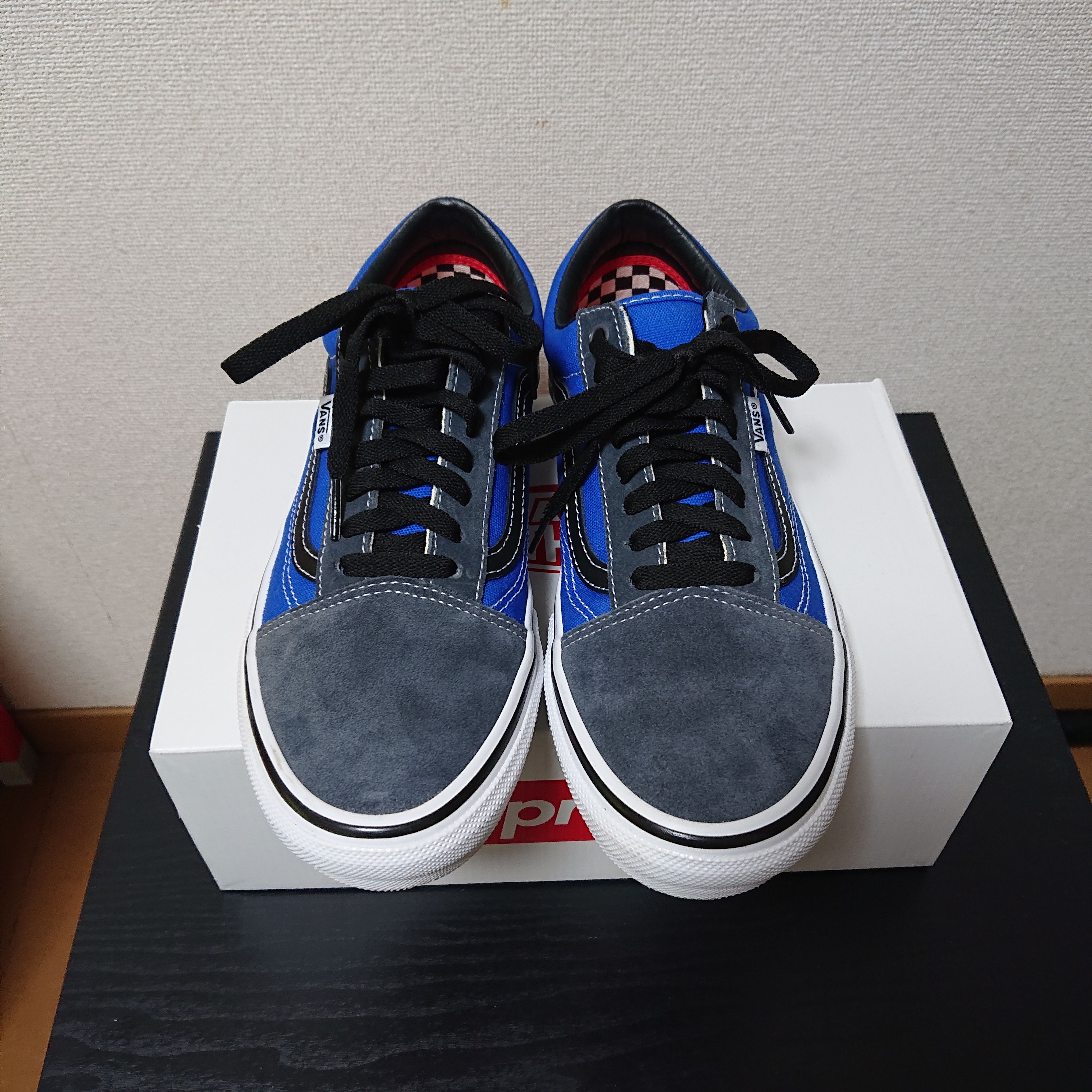 Supreme × Vans Old Skool "Blue"