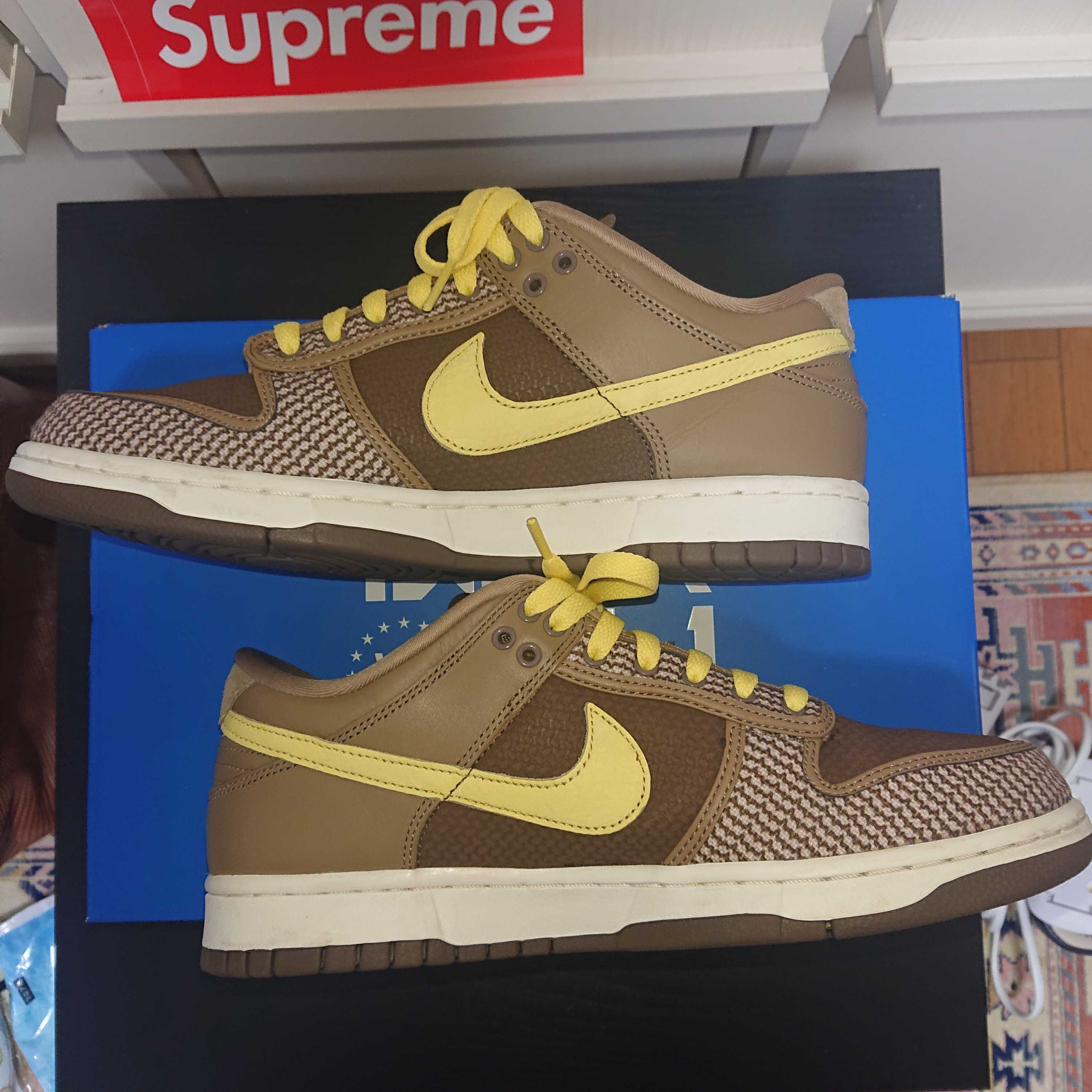 UNDEFEATED × Nike Dunk Low SP  "Canteen/Lemon Frost/Palomino"