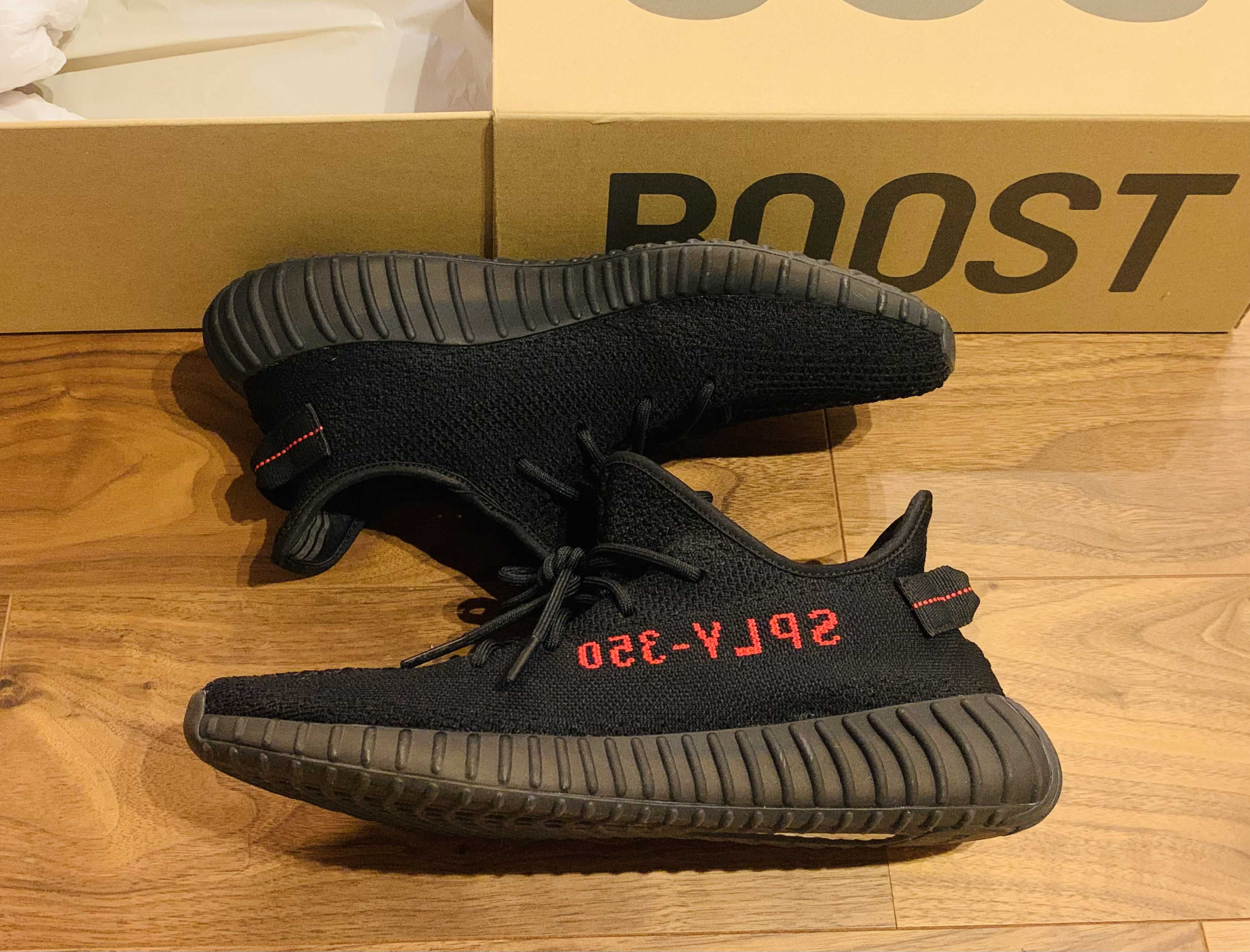 adidas YEEZY Boost 350 V2 "Core Black/Red" (2020)