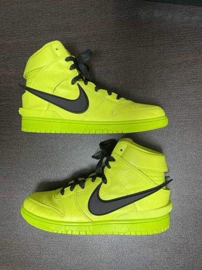 AMBUSH × NIKE DUNK HIGH "FLASH LIME"
