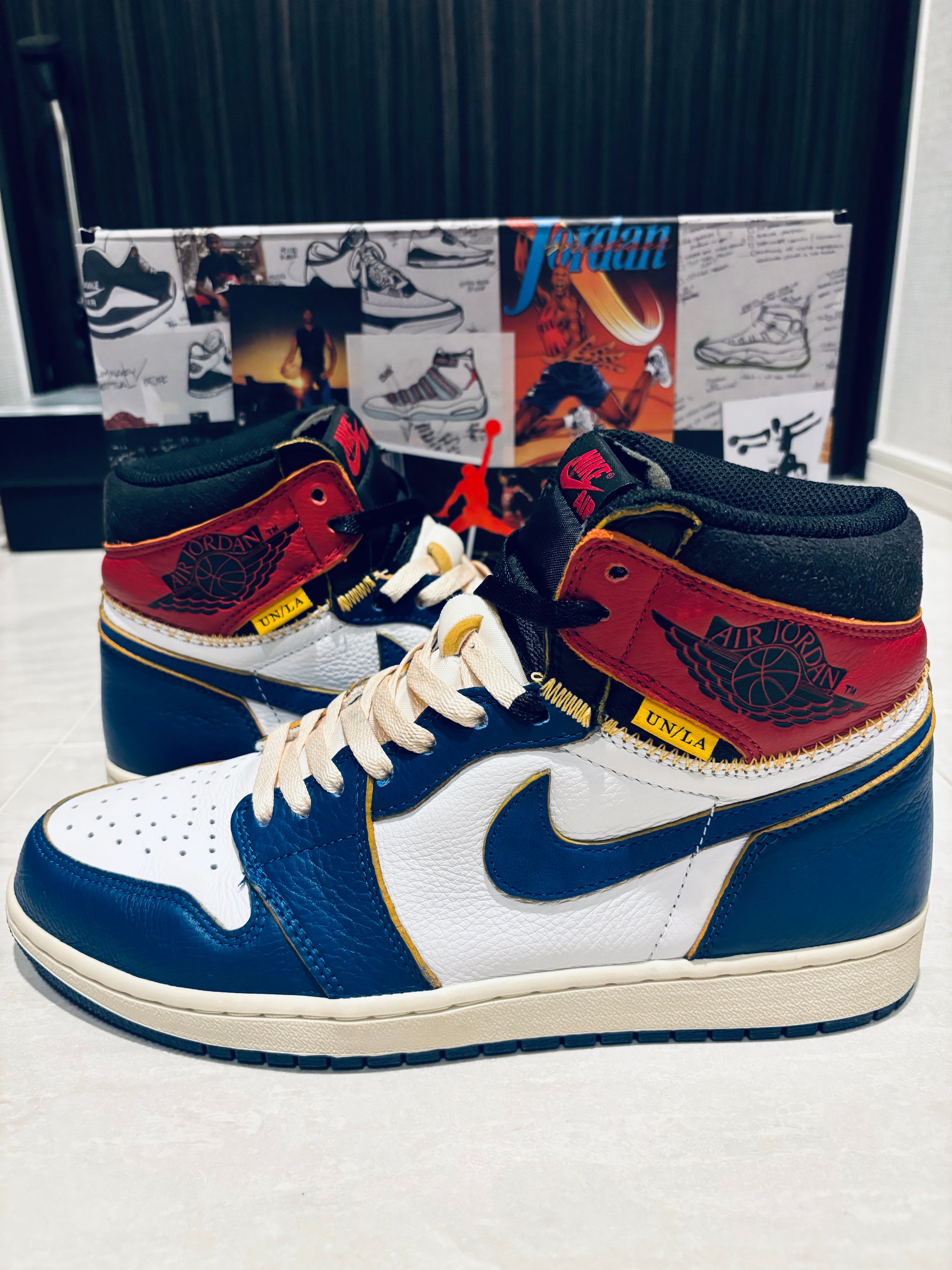 Union × Nike Air Jordan 1 Retro High OG NRG "Storm Blue/Varsity Red"