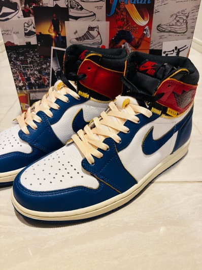 UNION × Nike Air Jordan 1 Retro High OG NRG "Storm Blue/Varsity Red"