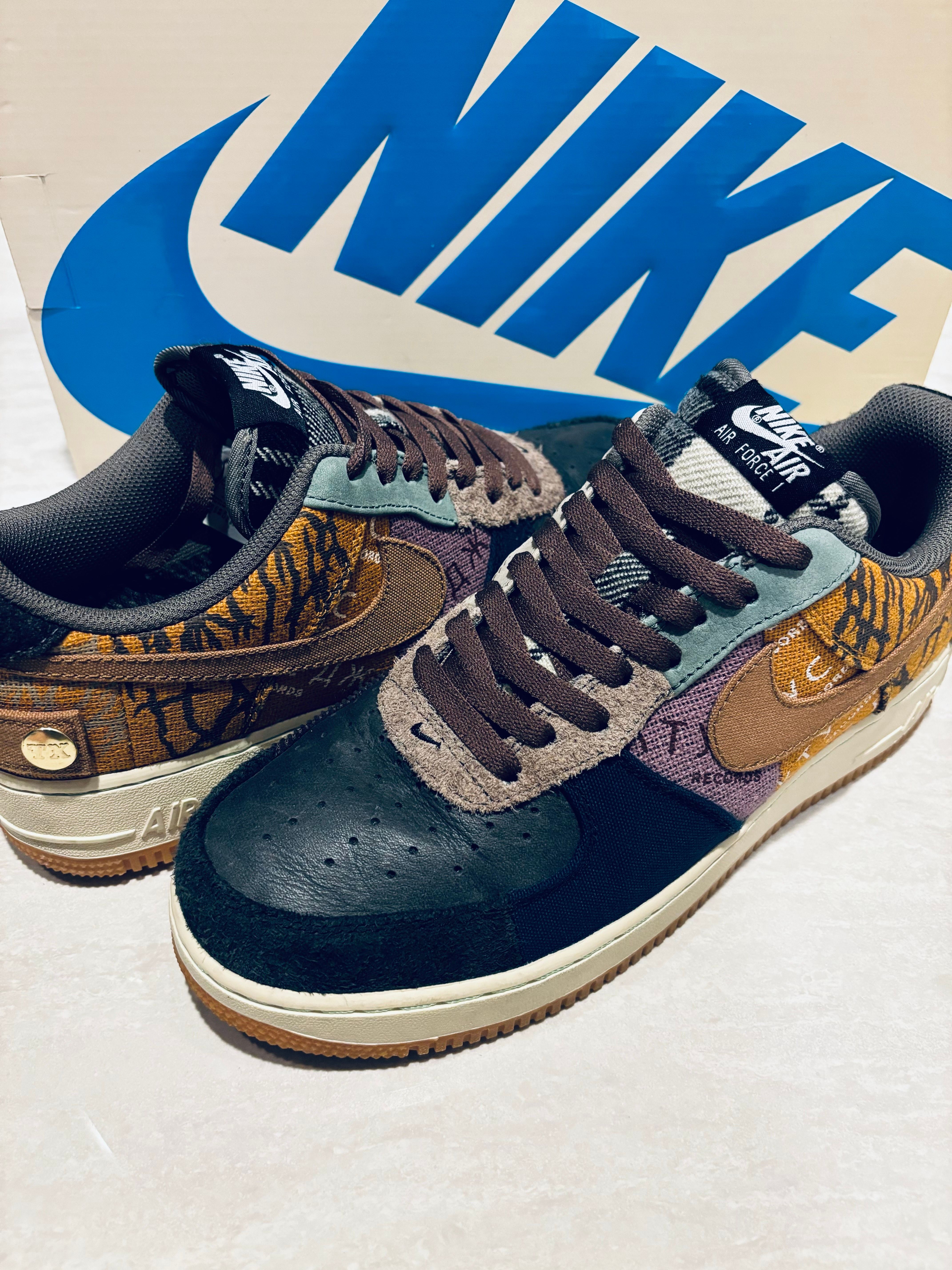 Travis Scott × Nike Air Force 1 Low Cactus Jack "Multi Color"