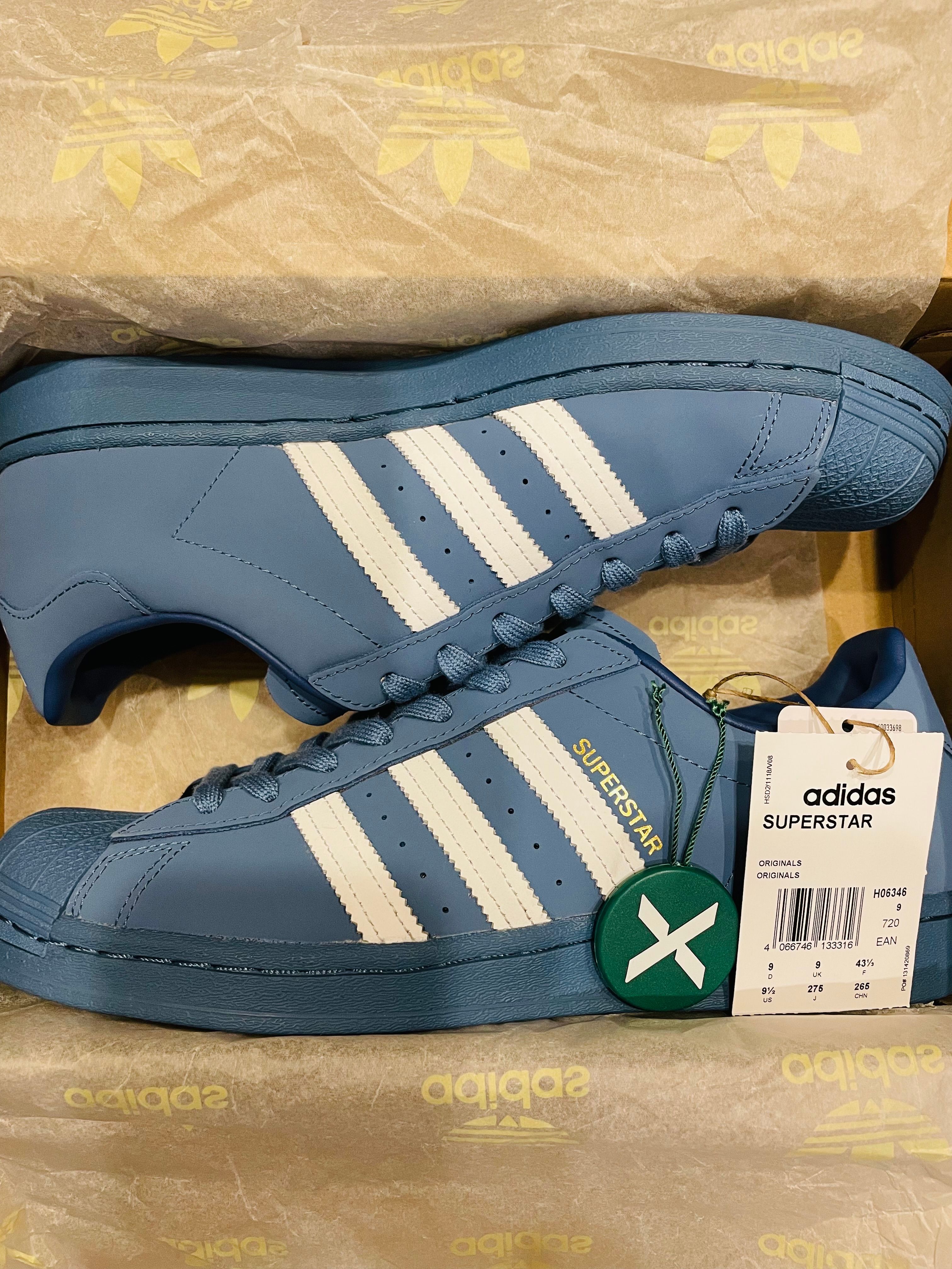 King Gnu Daiki Tsuneta × atmos × adidas Superstar "Blue"