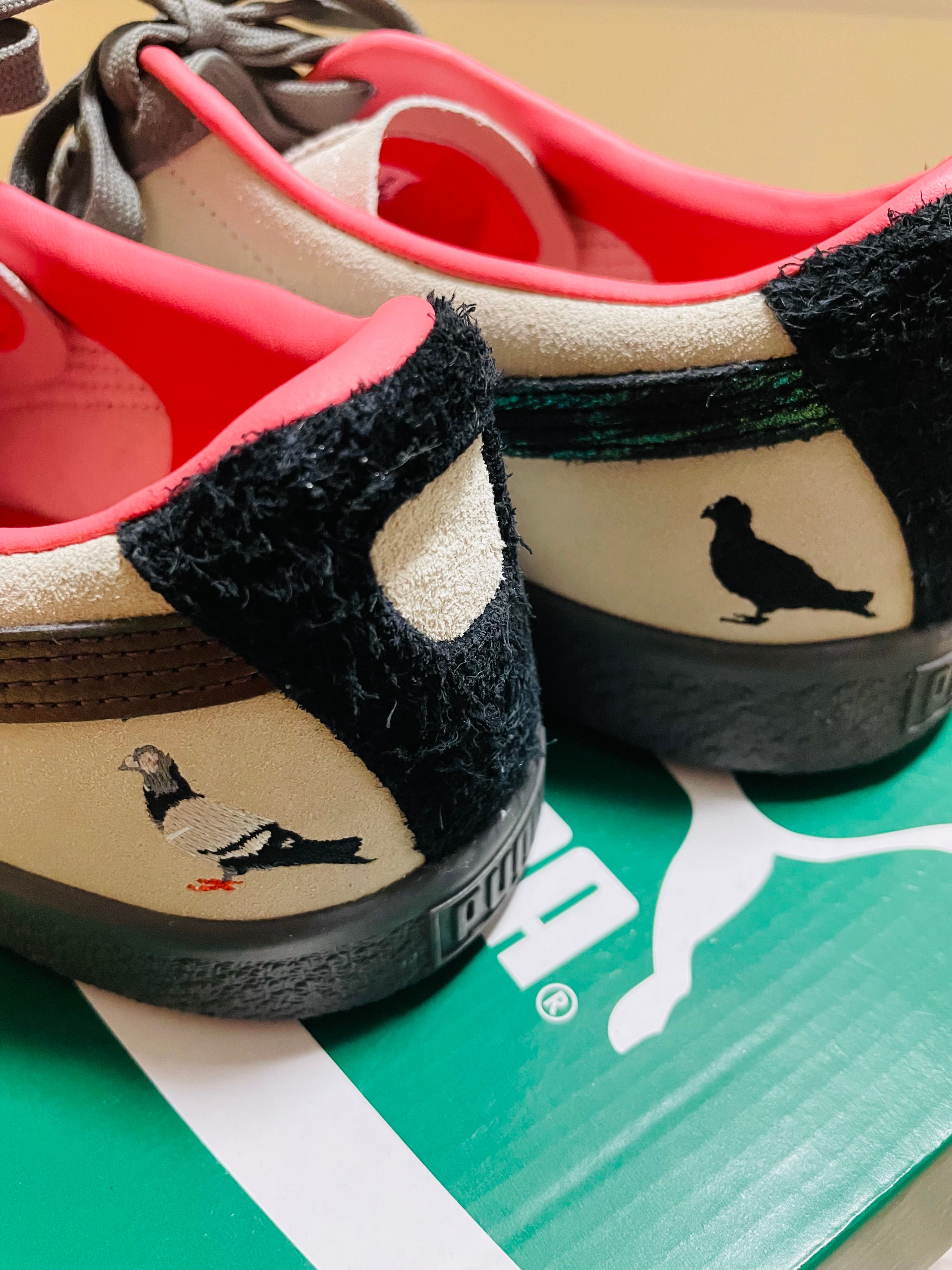 Staple × Atmos × Puma Suede "Natural Grey"