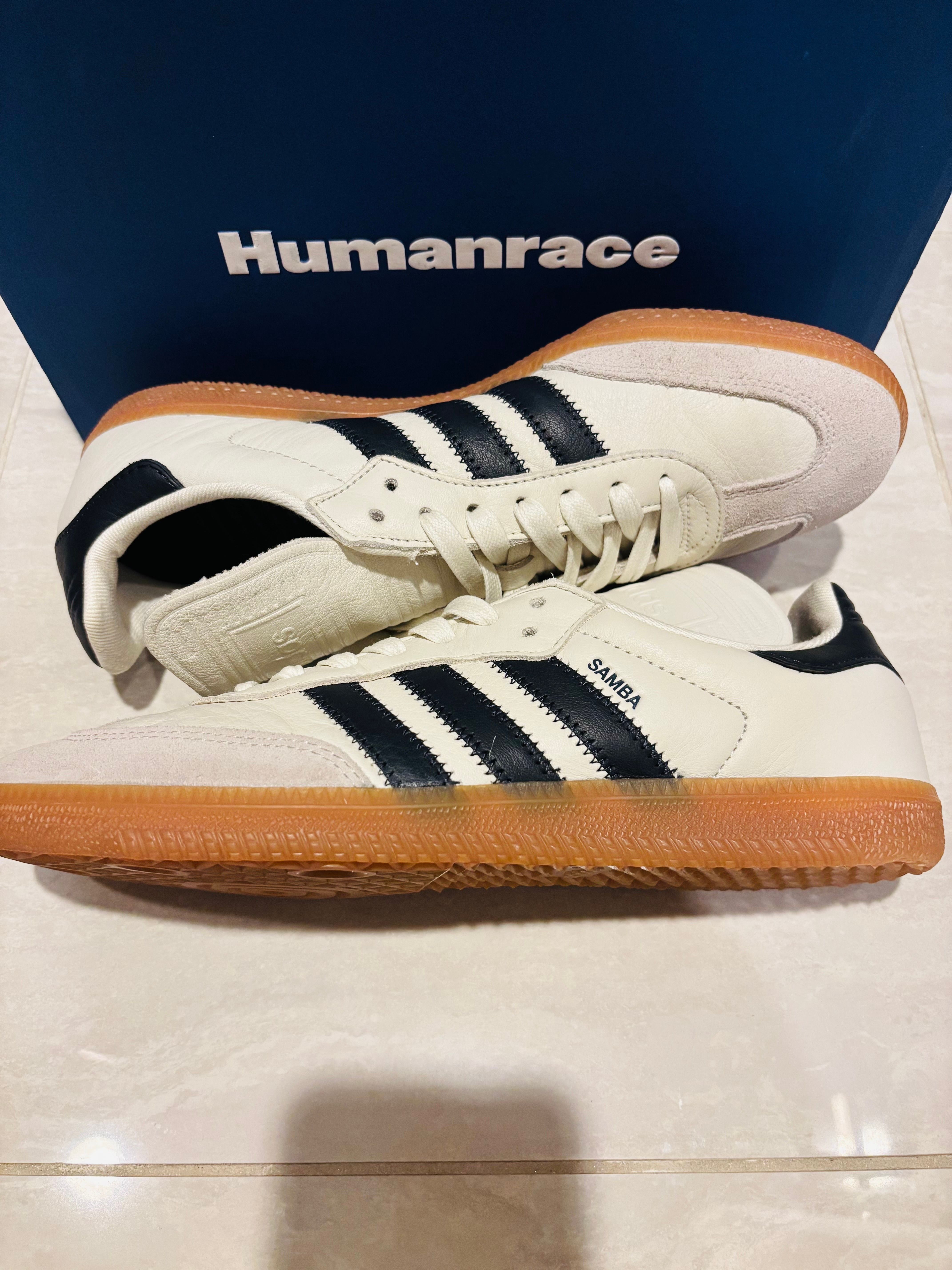 Pharrell Williams × adidas Humanrace Samba "White"