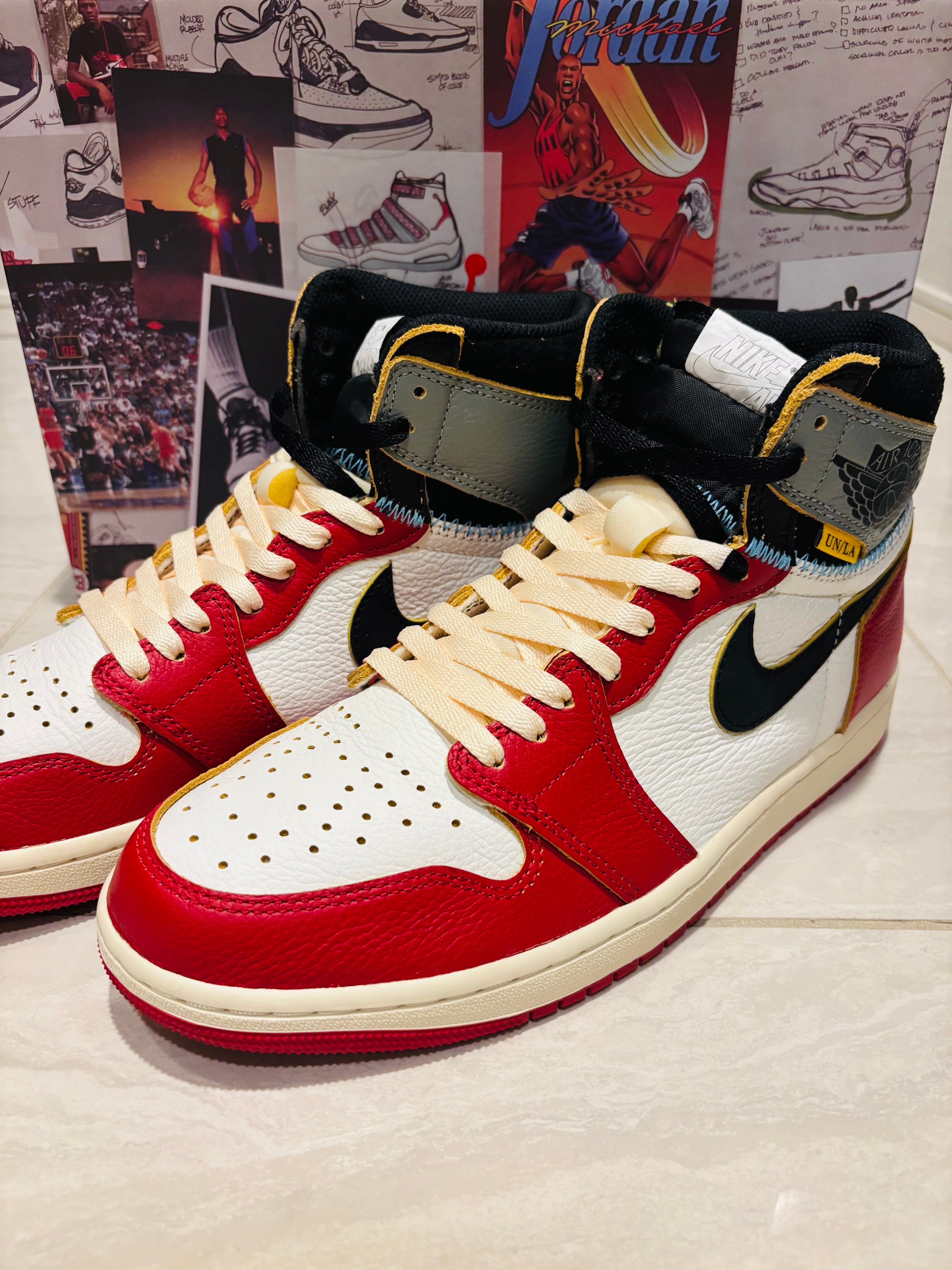 UNION × Nike Air Jordan 1 Retro High OG "Chicago/Shadow"