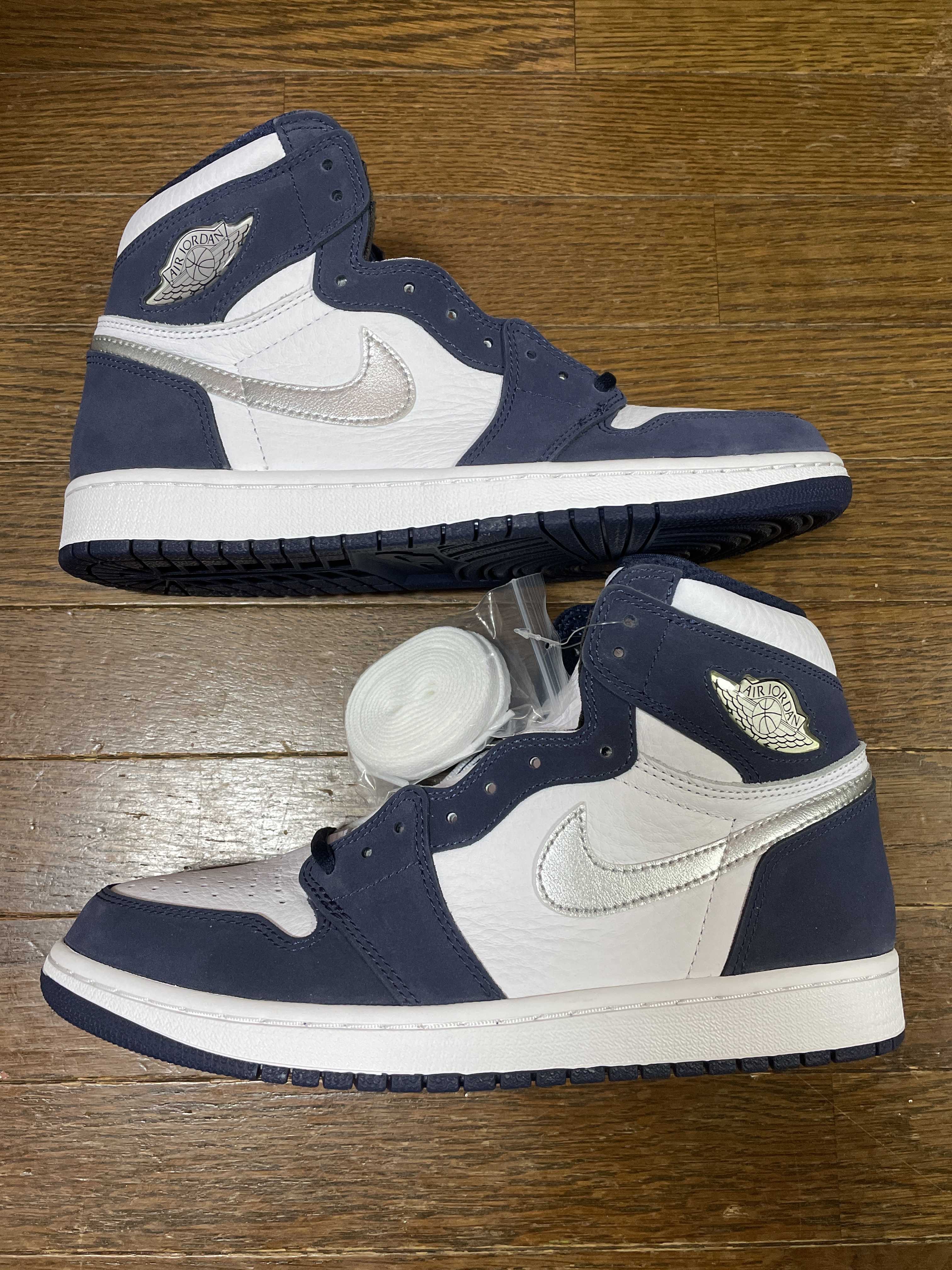Nike Air Jordan 1 High OG CO.JP "White/Midnight Navy" (2020)(ブリーフケースなし)
