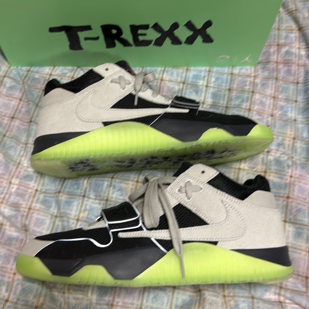 Travis Scott × Chase B × Nike Jumpman Jack TR CJ1 T-Rexx "Night Silver"