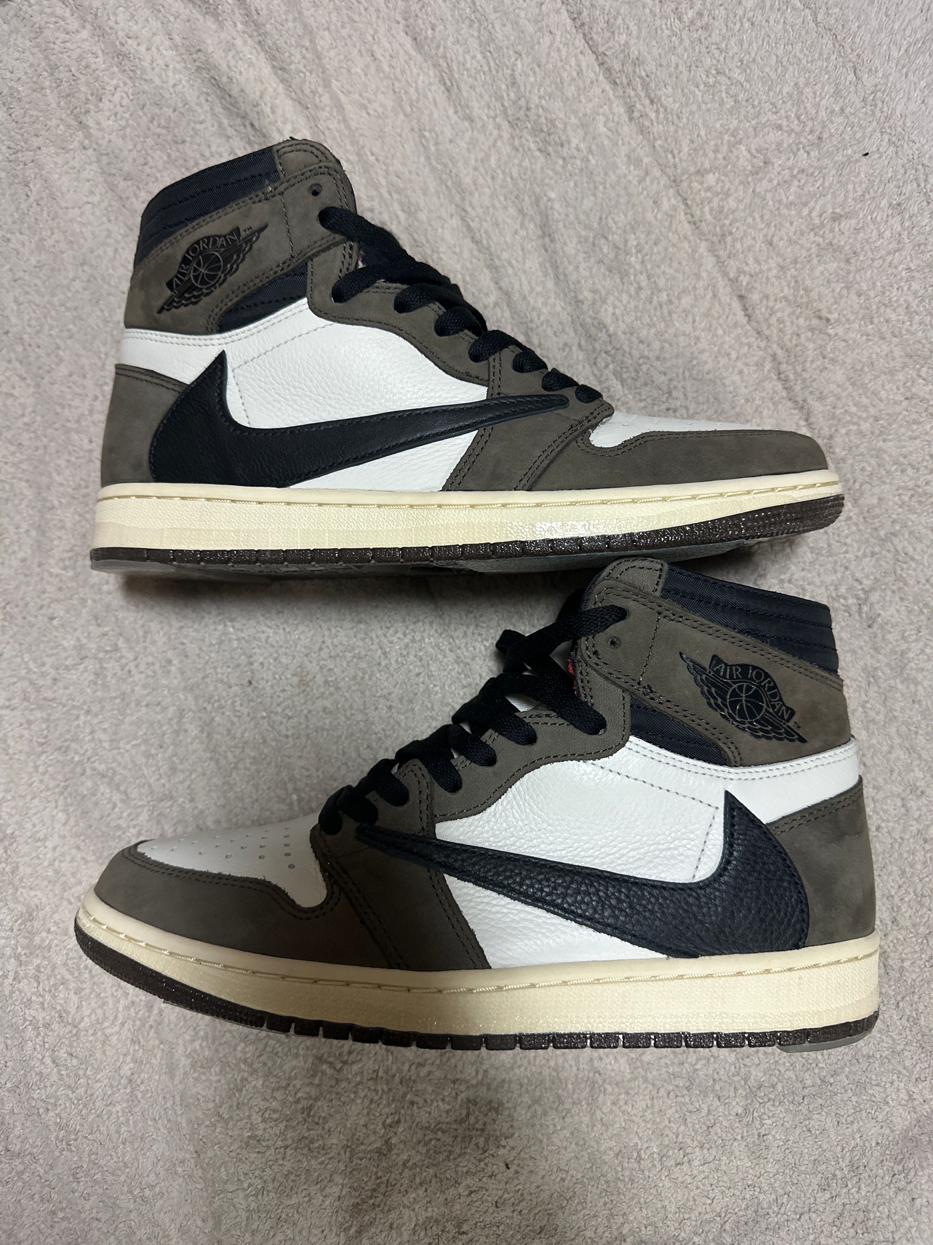 Travis Scott × Nike Air Jordan 1 Retro High OG TS SP "Sail/Dark Mocha"