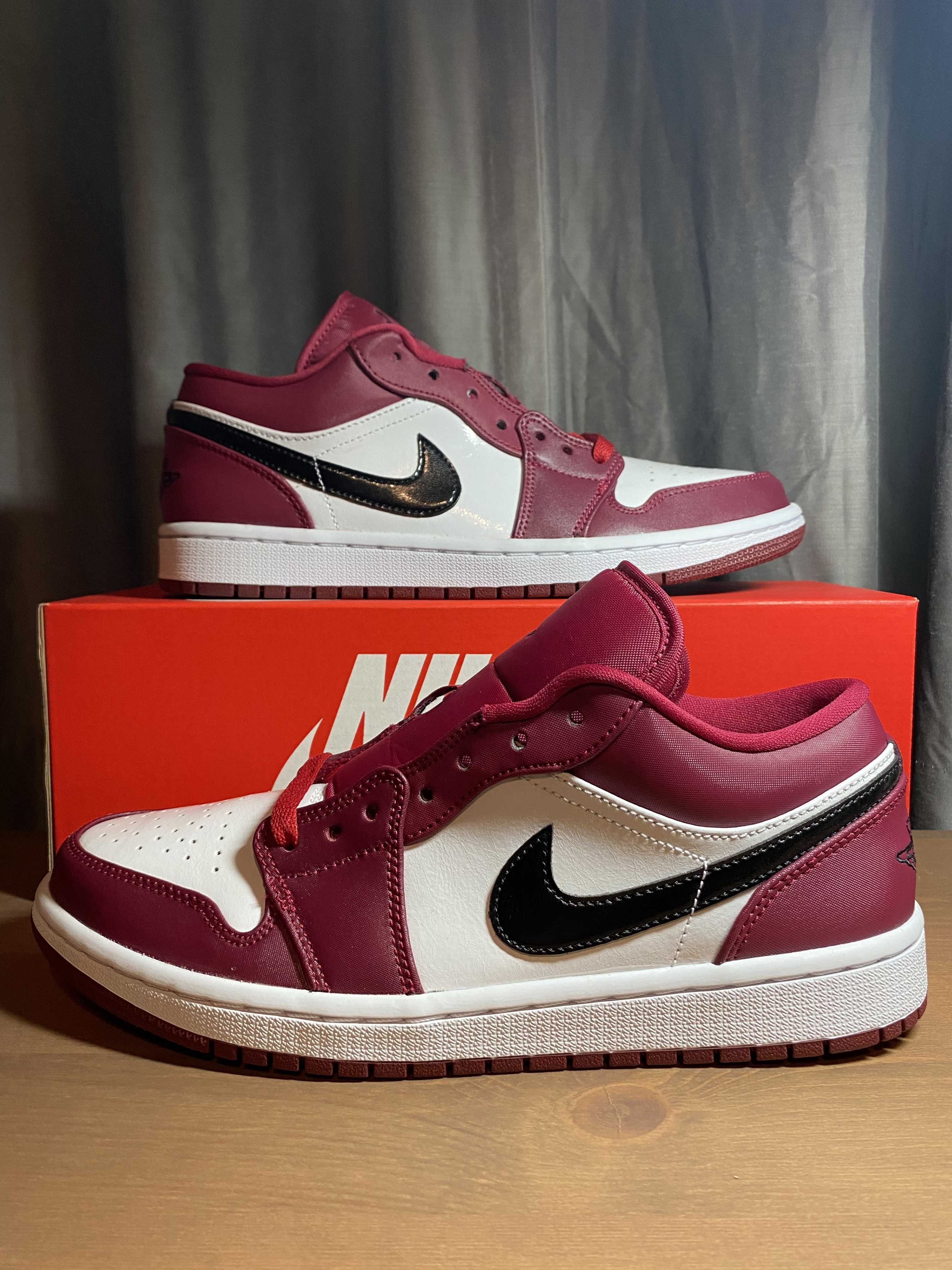 NIKE AIR JORDAN 1 LOW "NOBLE RED"